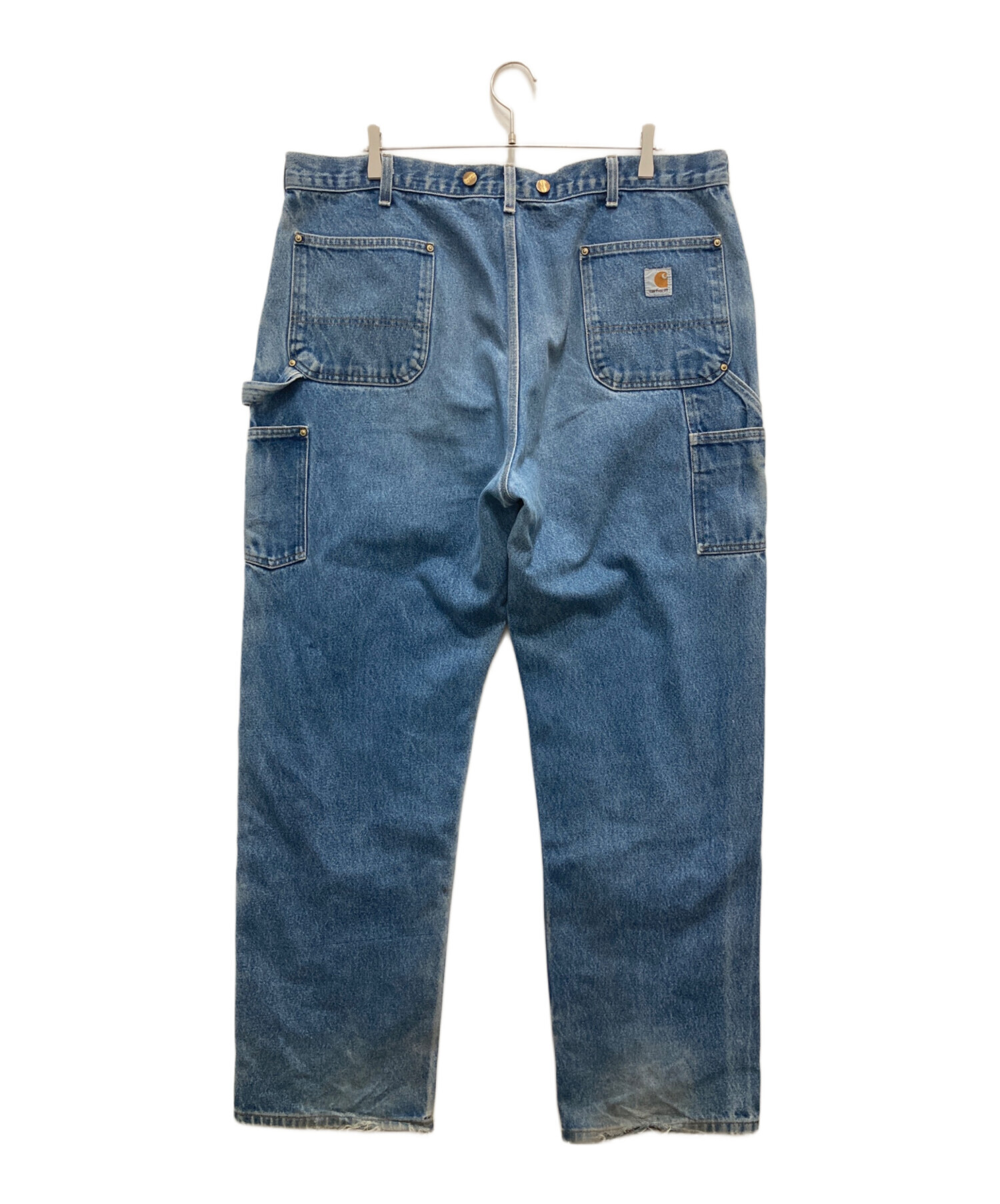 カーハートW34L32デニムペインターパンツFR550ワークパンツ古着メンズ 中古・古着通販】CarHartt (カーハート) ダブルニーペインターデニム