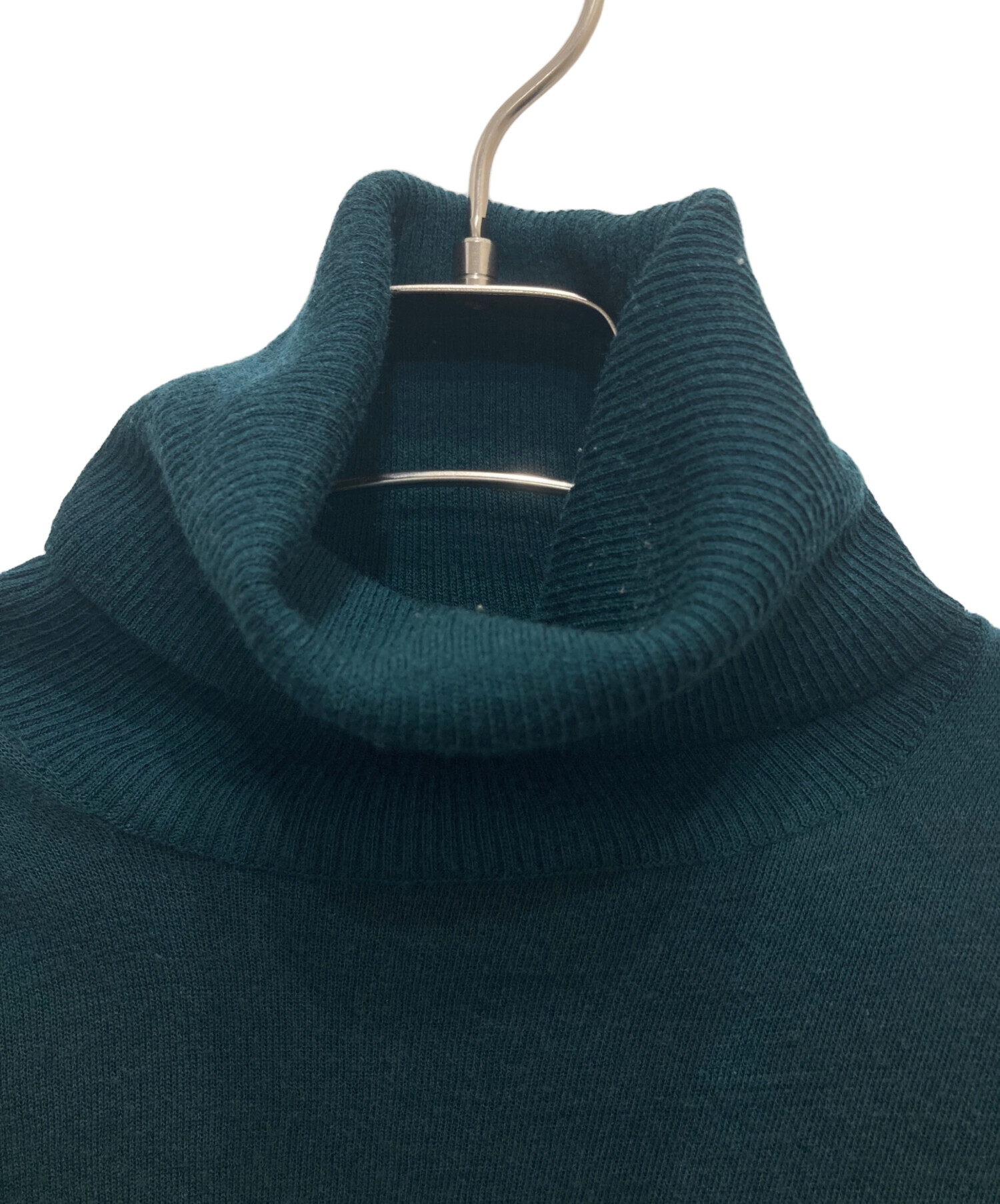 中古・古着通販】sacai (サカイ) ZIP タートルネックニット グリーン