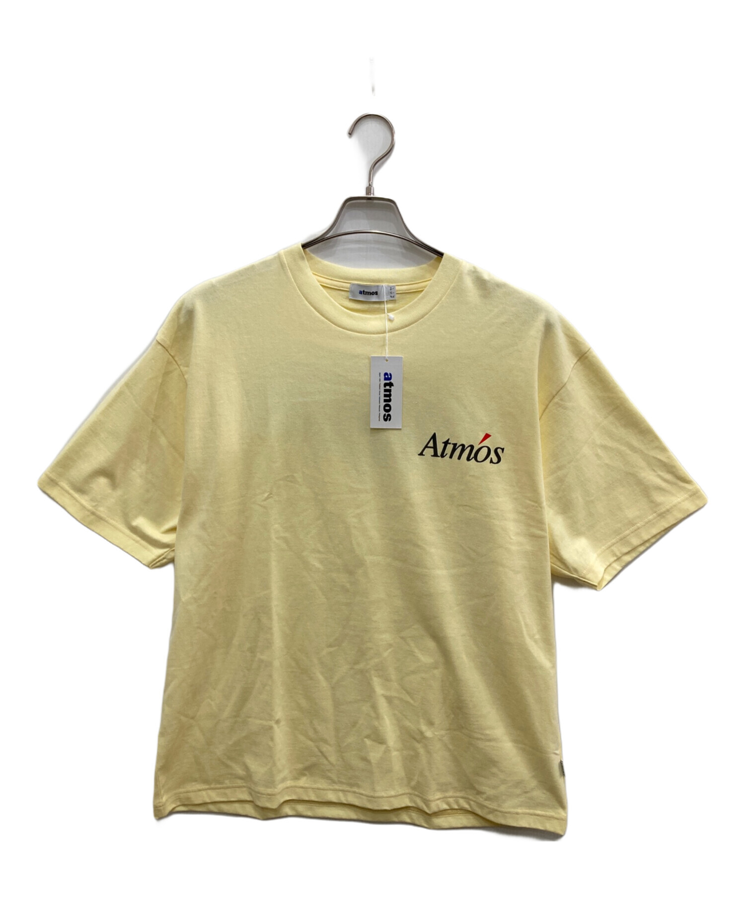 中古・古着通販】ATMOS (アトモス) Back Logo T-shirt イエロー サイズ 