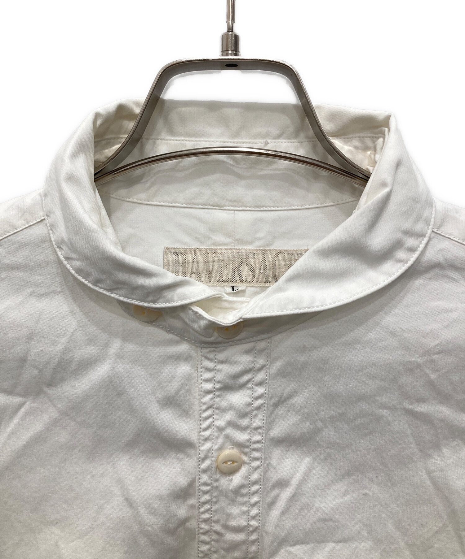 中古・古着通販】HAVERSACK (ハバーサック) 長袖シャツ ホワイト  