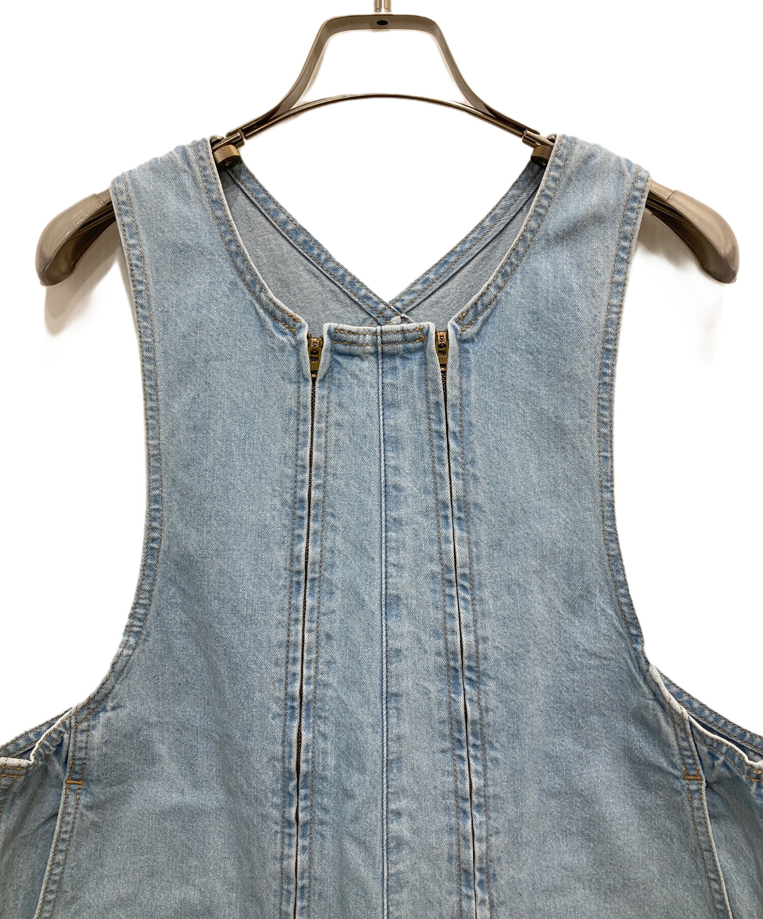 中古・古着通販】CURRENTAGE (カレンテージ) デニムオーバーオール