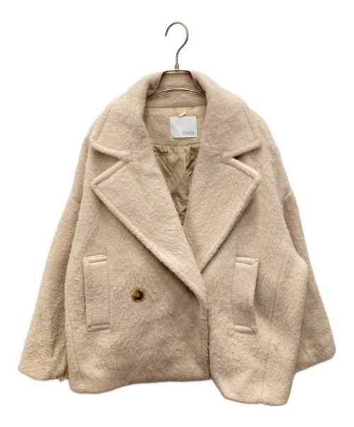 COLLAGE GALLARDAGALANTE 美品 シャギーコート ベージュ 中古・古着通販】COLLAGE GALLARDAGALANTE (コラージュ ガリャルダ