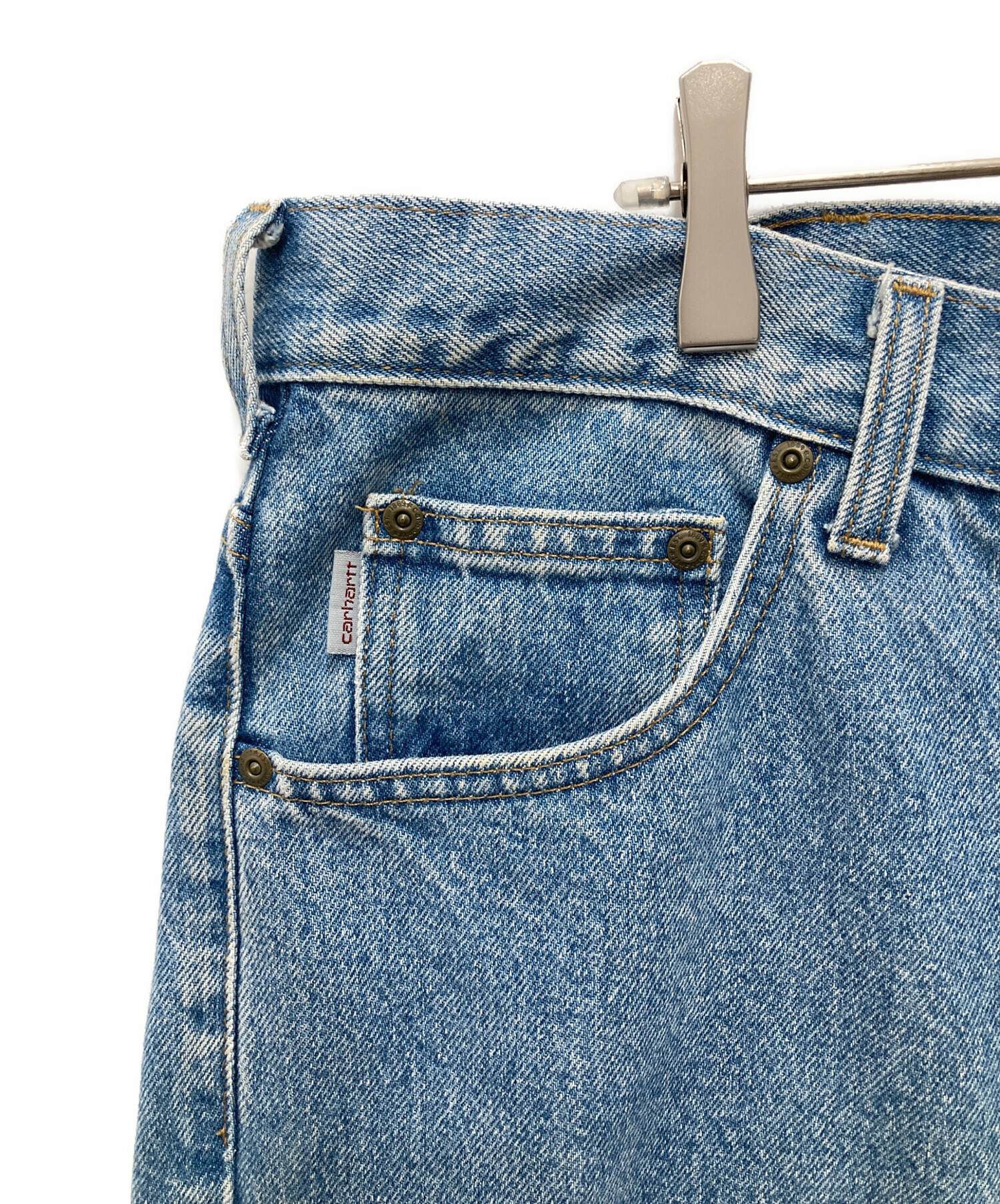 中古・古着通販】CarHartt (カーハート) デニムパンツ ブルー サイズ 