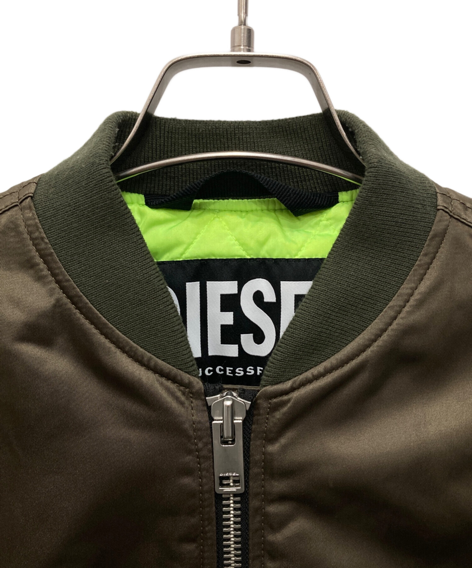 中古・古着通販】DIESEL (ディーゼル) レースアップボンバージャケット