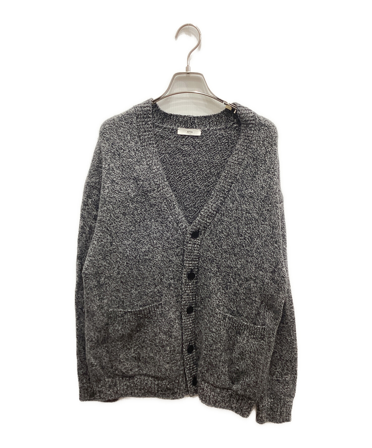 中古・古着通販】ATON (エイトン) WOOL MOULINE オーバーサイズ