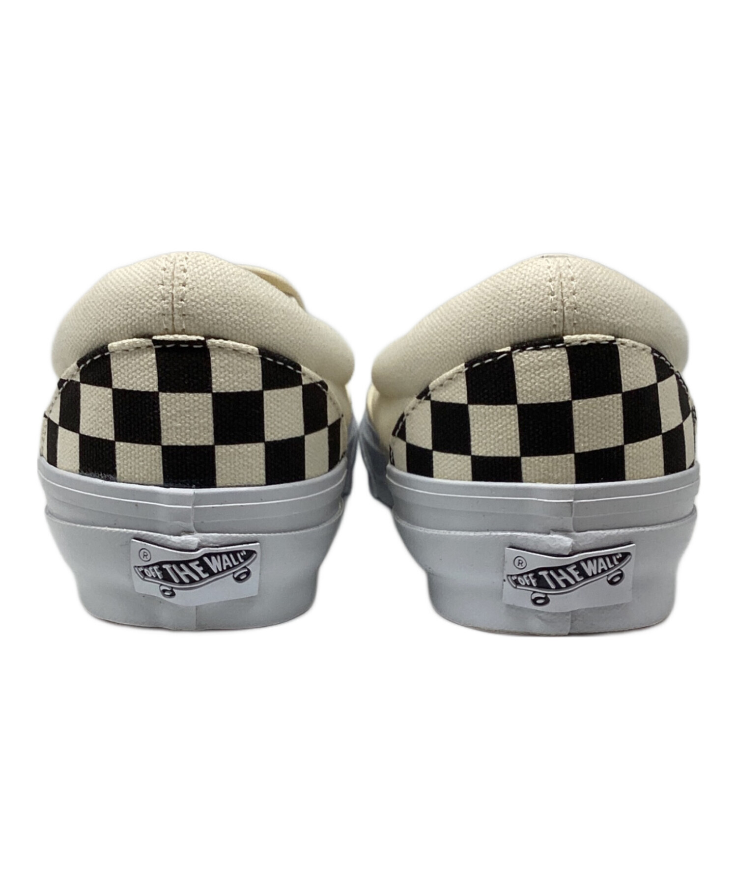 中古・古着通販】VANS (バンズ) SLIP-ON REISSUE 98 ホワイト×ブラック