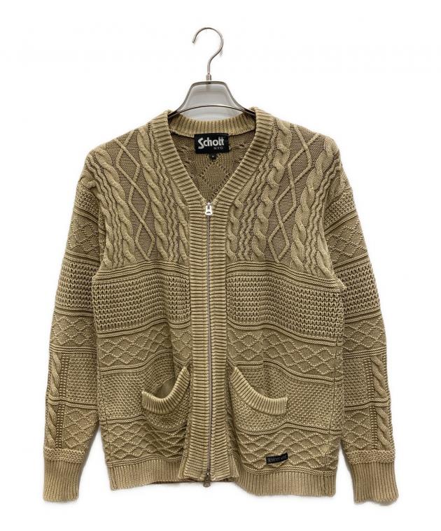 中古・古着通販】Schott (ショット) ジップカーディガン