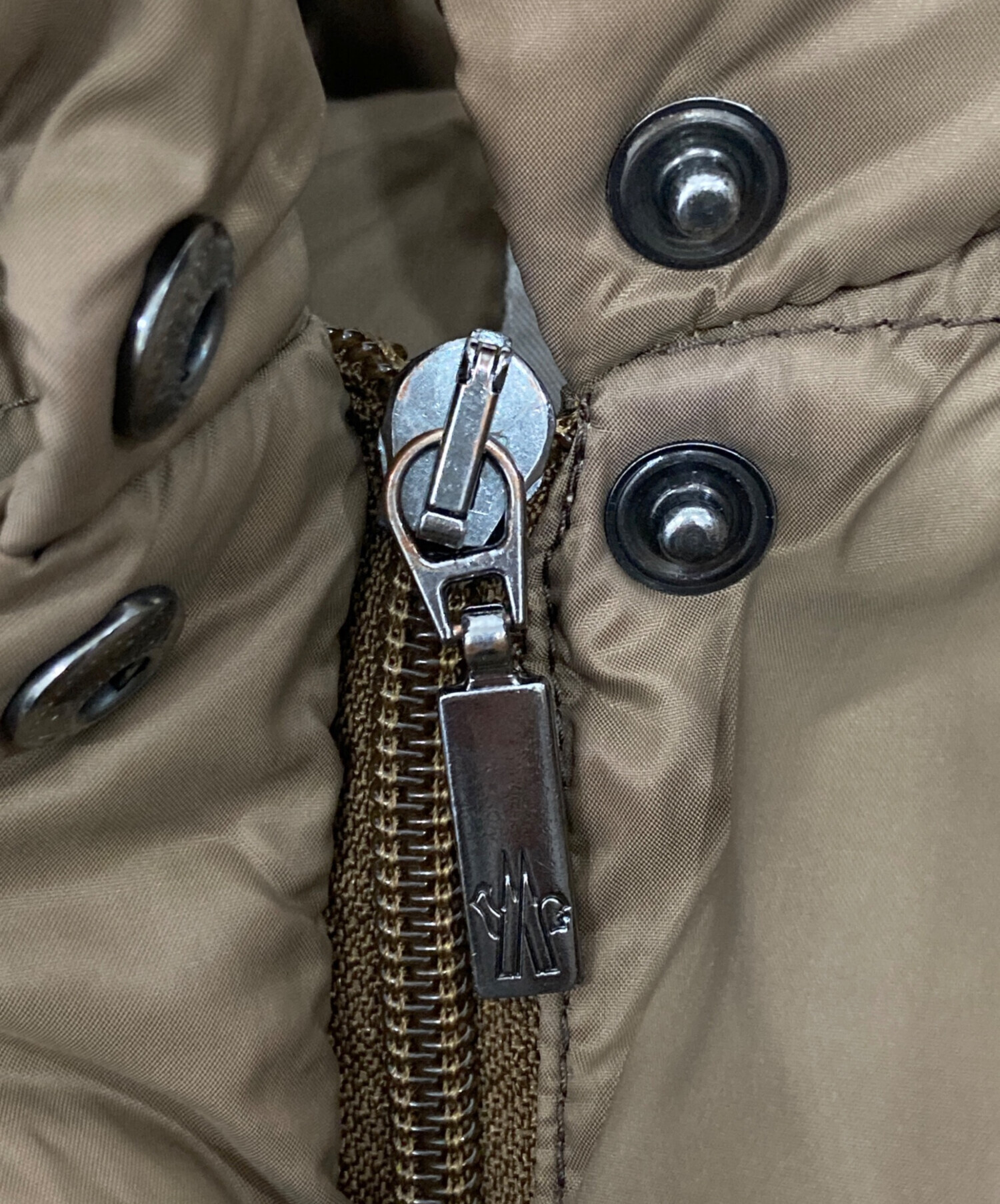 中古・古着通販】MONCLER (モンクレール) ダウンジャケット ベージュ