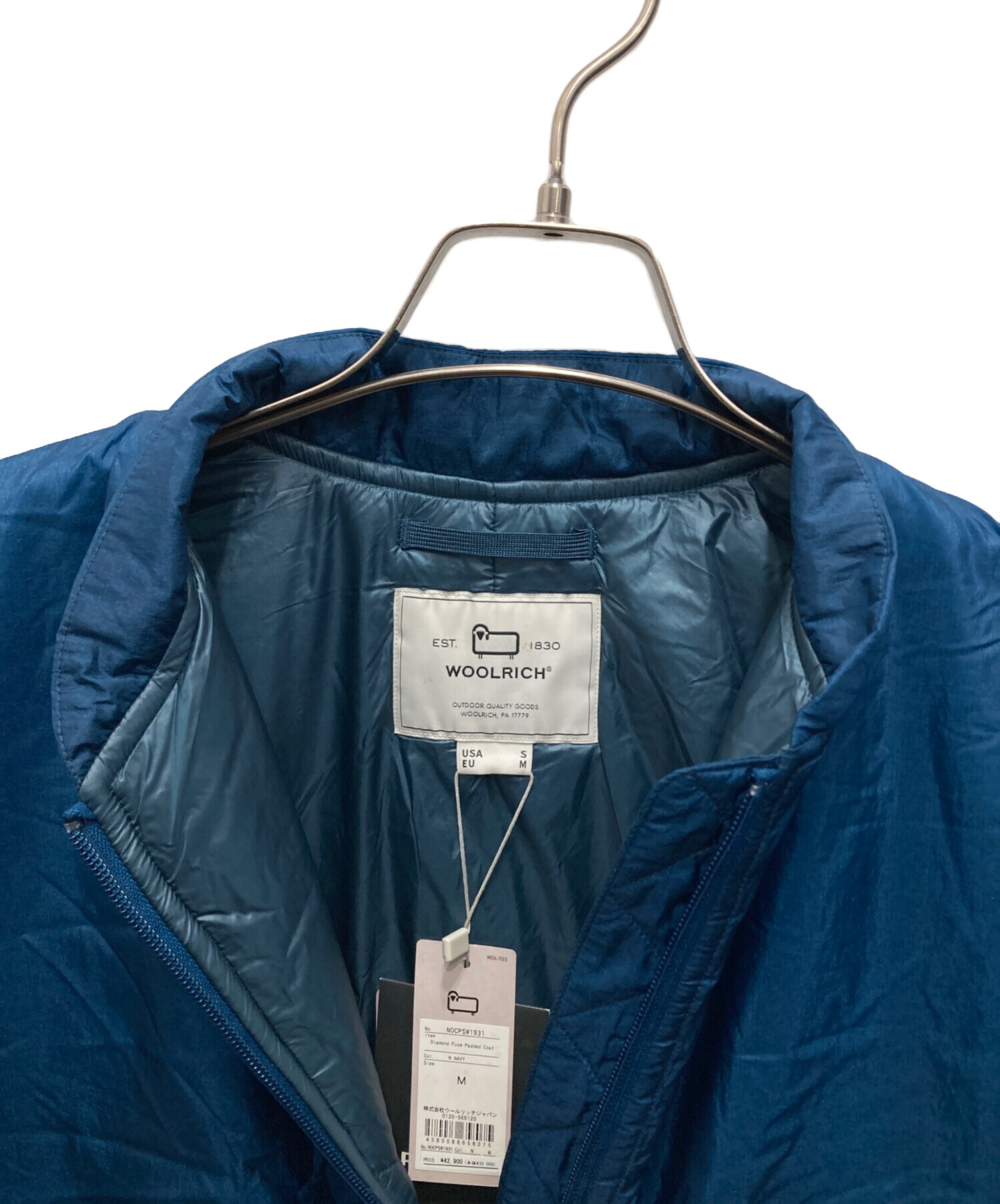 中古・古着通販】WOOLRICH (ウールリッチ) ダイヤモンドフューズコート 