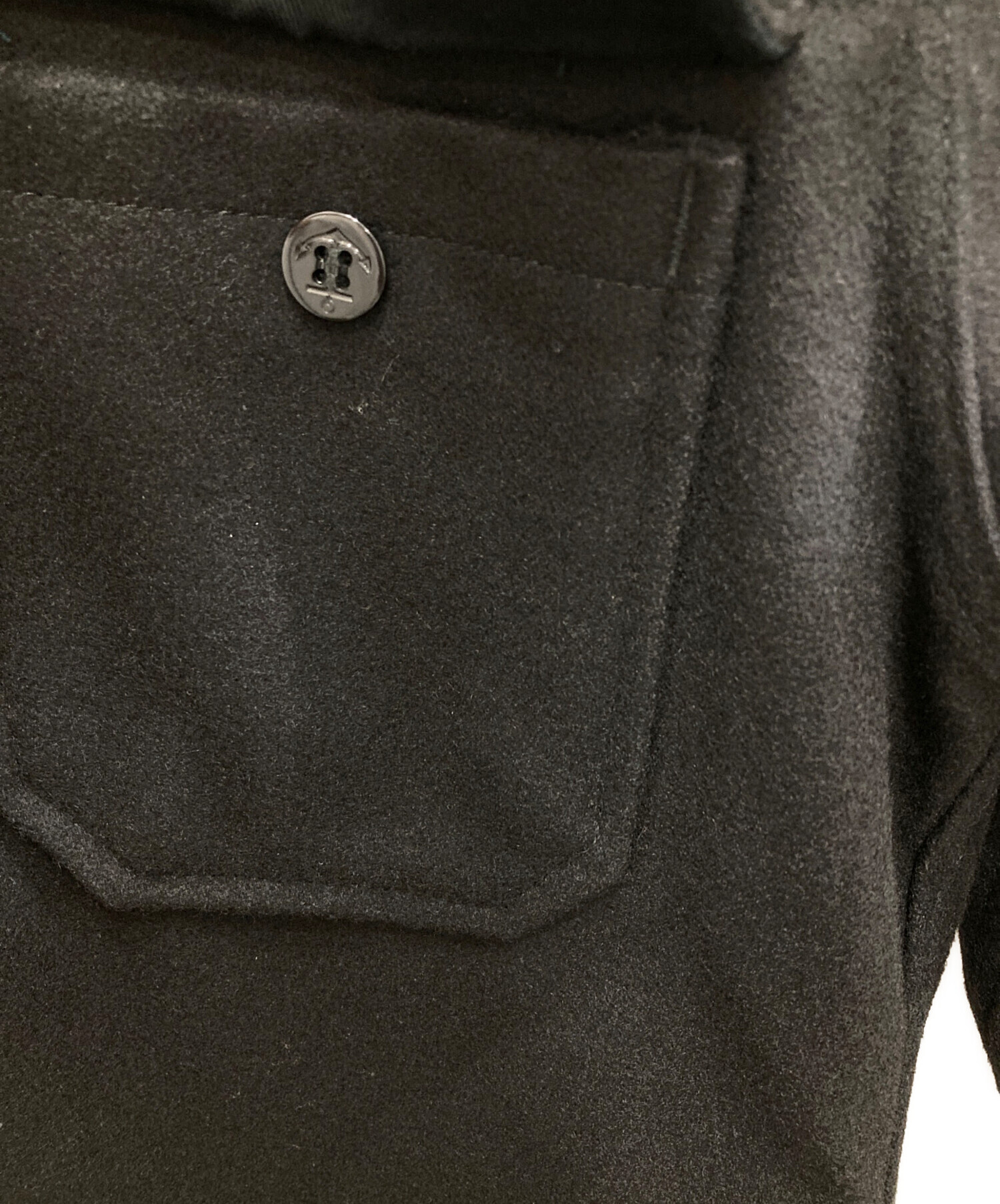 中古・古着通販】Schott (ショット) ウールCPOジャケット ブラック