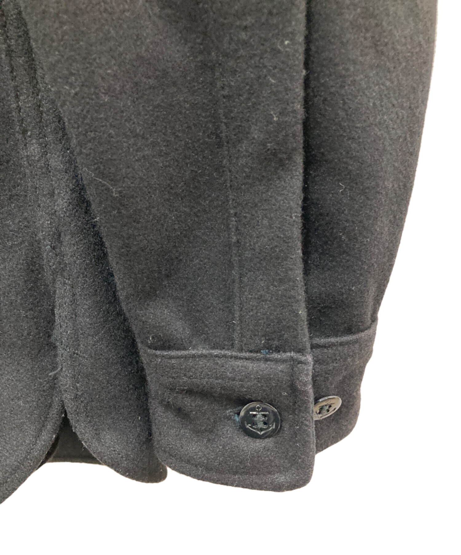 中古・古着通販】Schott (ショット) ウールCPOジャケット ブラック