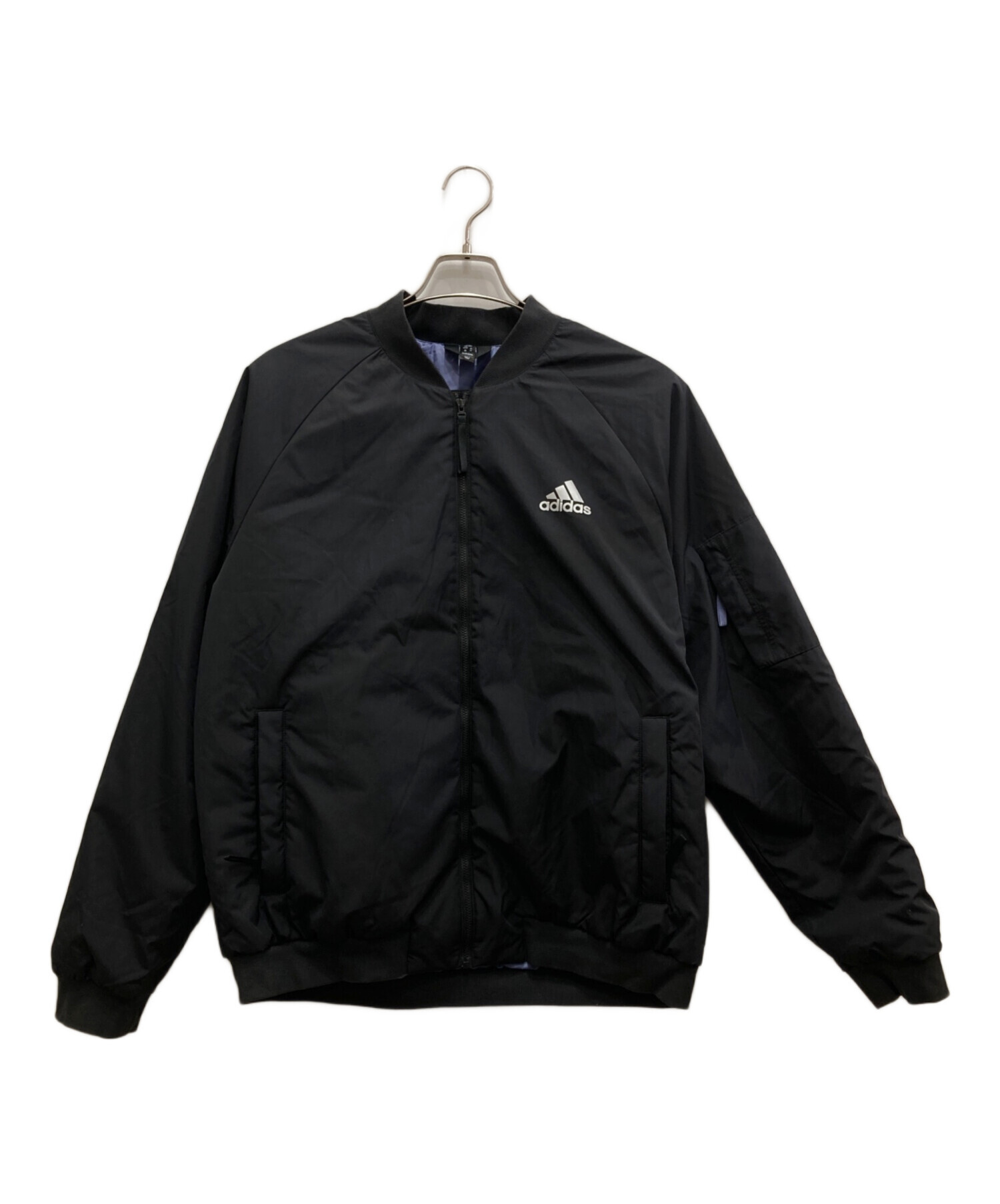 中古・古着通販】adidas (アディダス) ボンバージャケット ブラック 