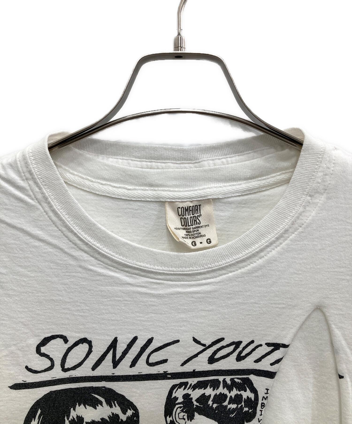 FRUIT OF THE LOOM / SONIC-YOUTH/Tシャツ/S/コットン/WHT 中古・古着通販】Comfort Colors (コンフォートカラーズ) FRUIT OF THE