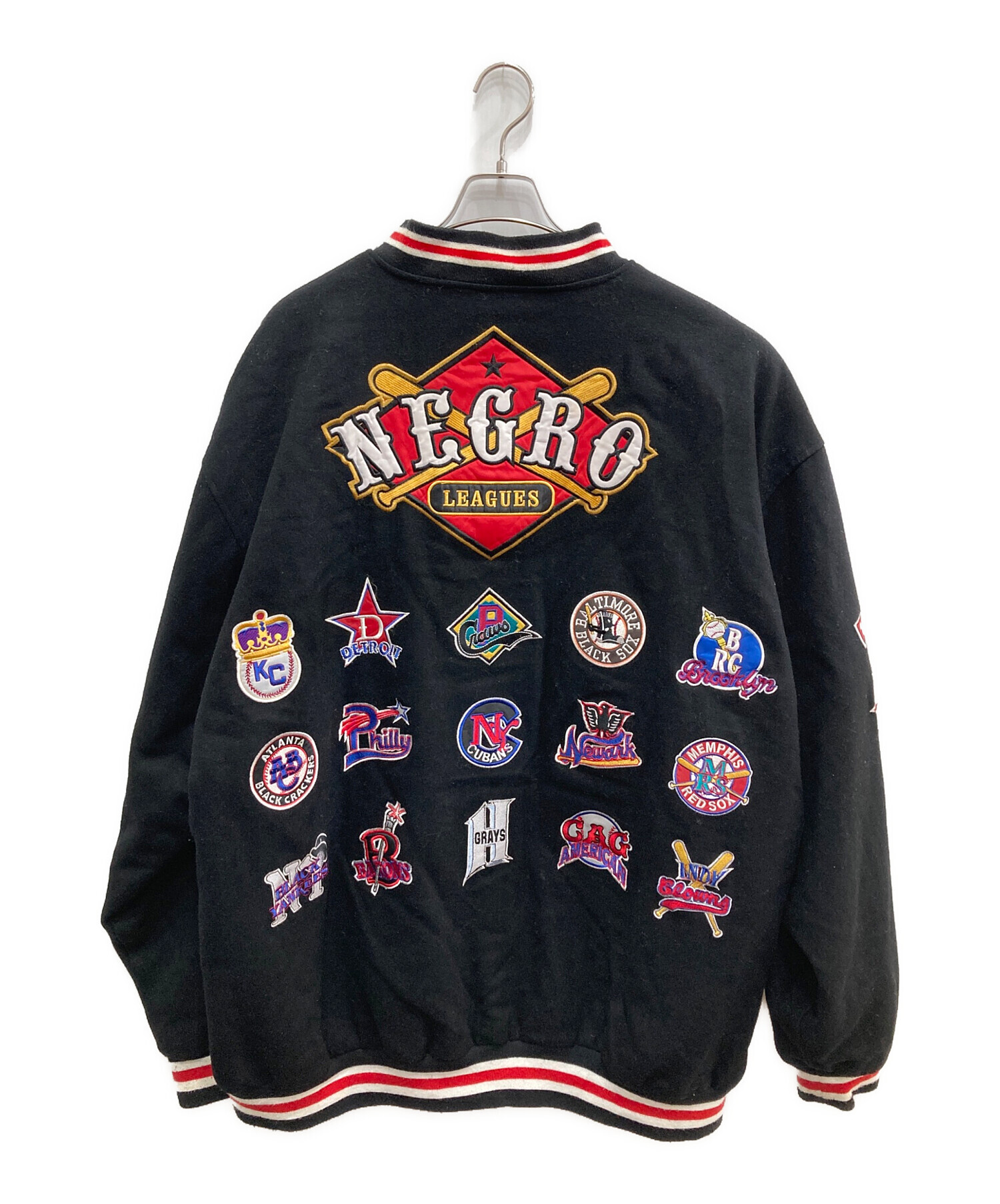 中古・古着通販】nlbm (エヌエルビーエム) ウールスタジャン ブラック 