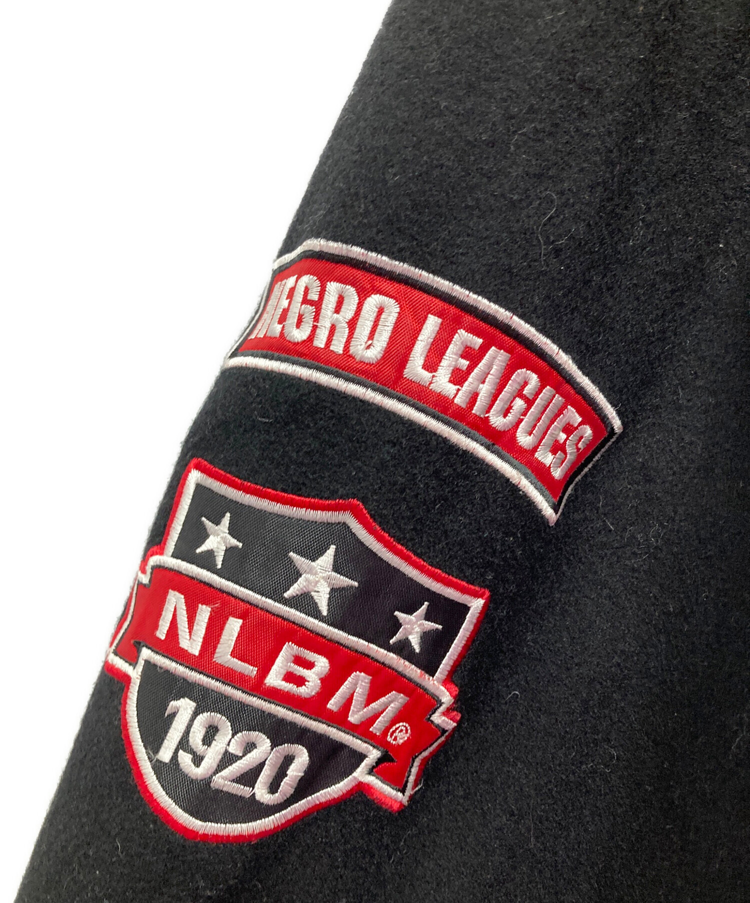 中古・古着通販】nlbm (エヌエルビーエム) ウールスタジャン ブラック 