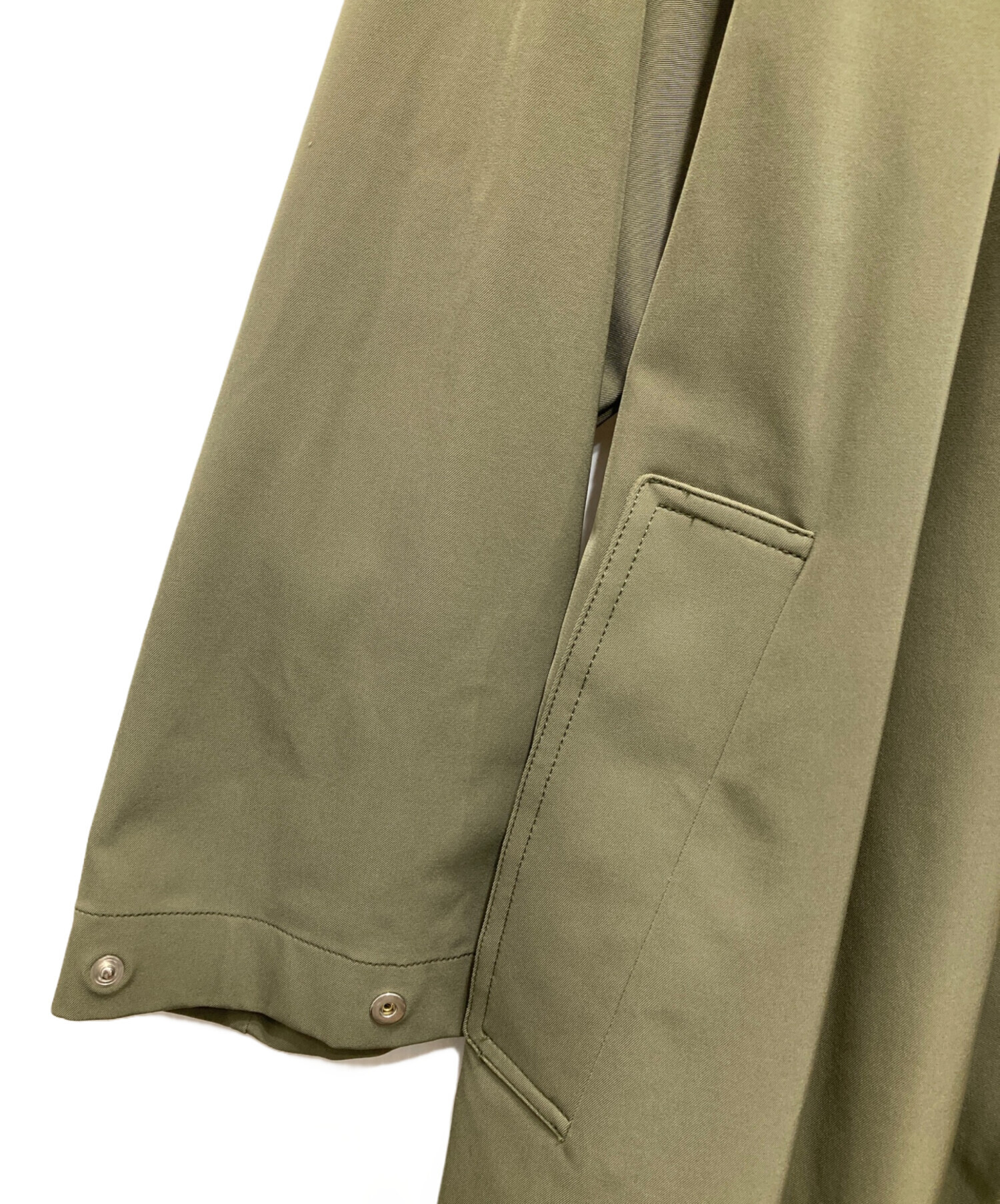 中古・古着通販】theory (セオリー) Harbor Twill Ruched Trench