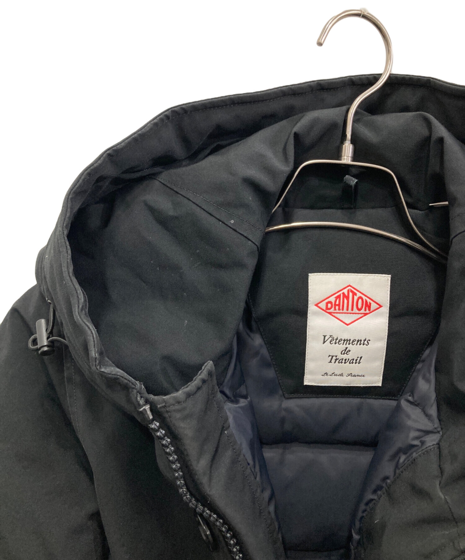 中古・古着通販】DANTON (ダントン) ダウンジャケット ブラック サイズ