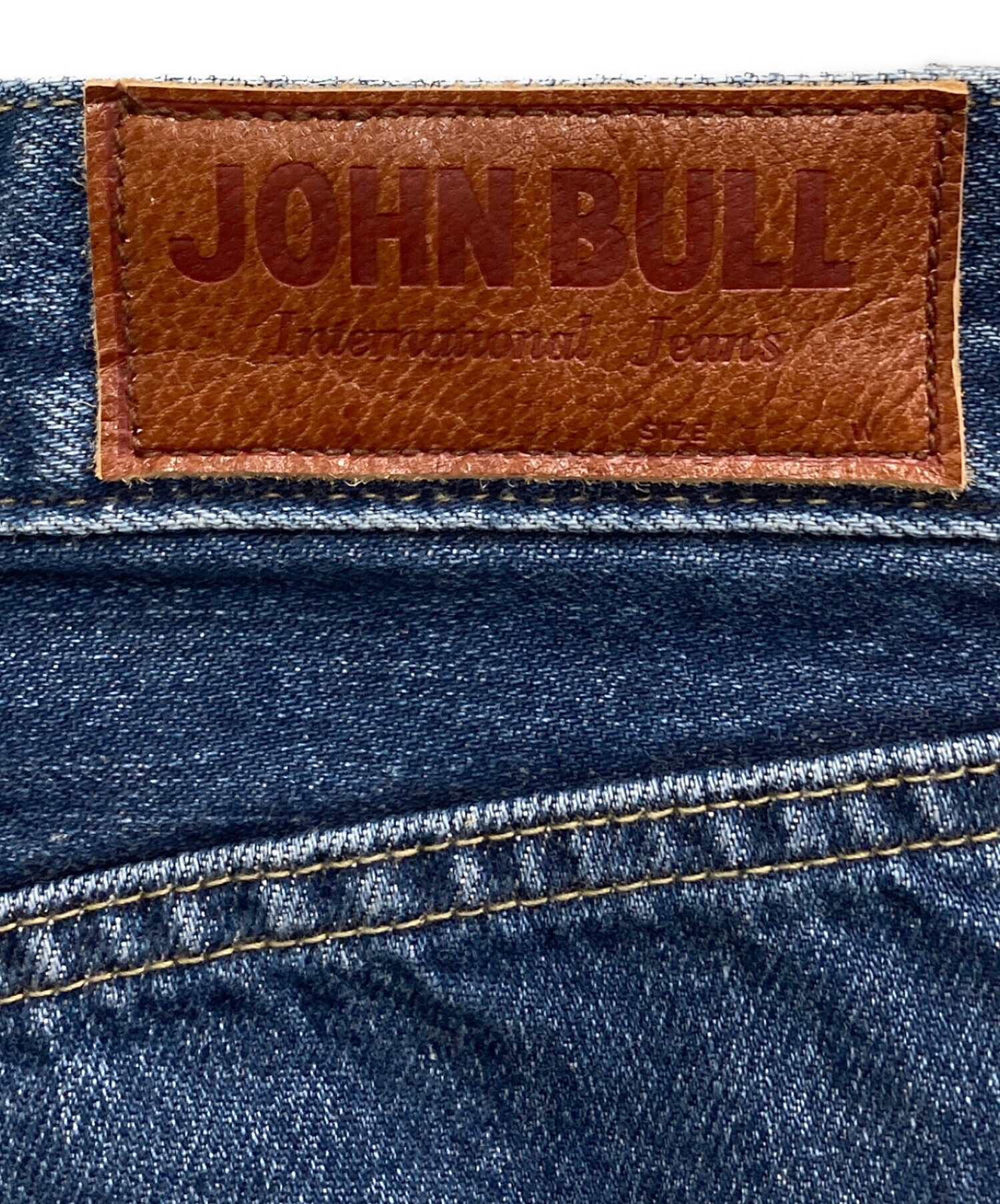 Johnbull ジョンブル　ジーンズ　未使用　w30 Johnbull（ジョンブル） カーゴジーンズ メンズ スリムテーパード