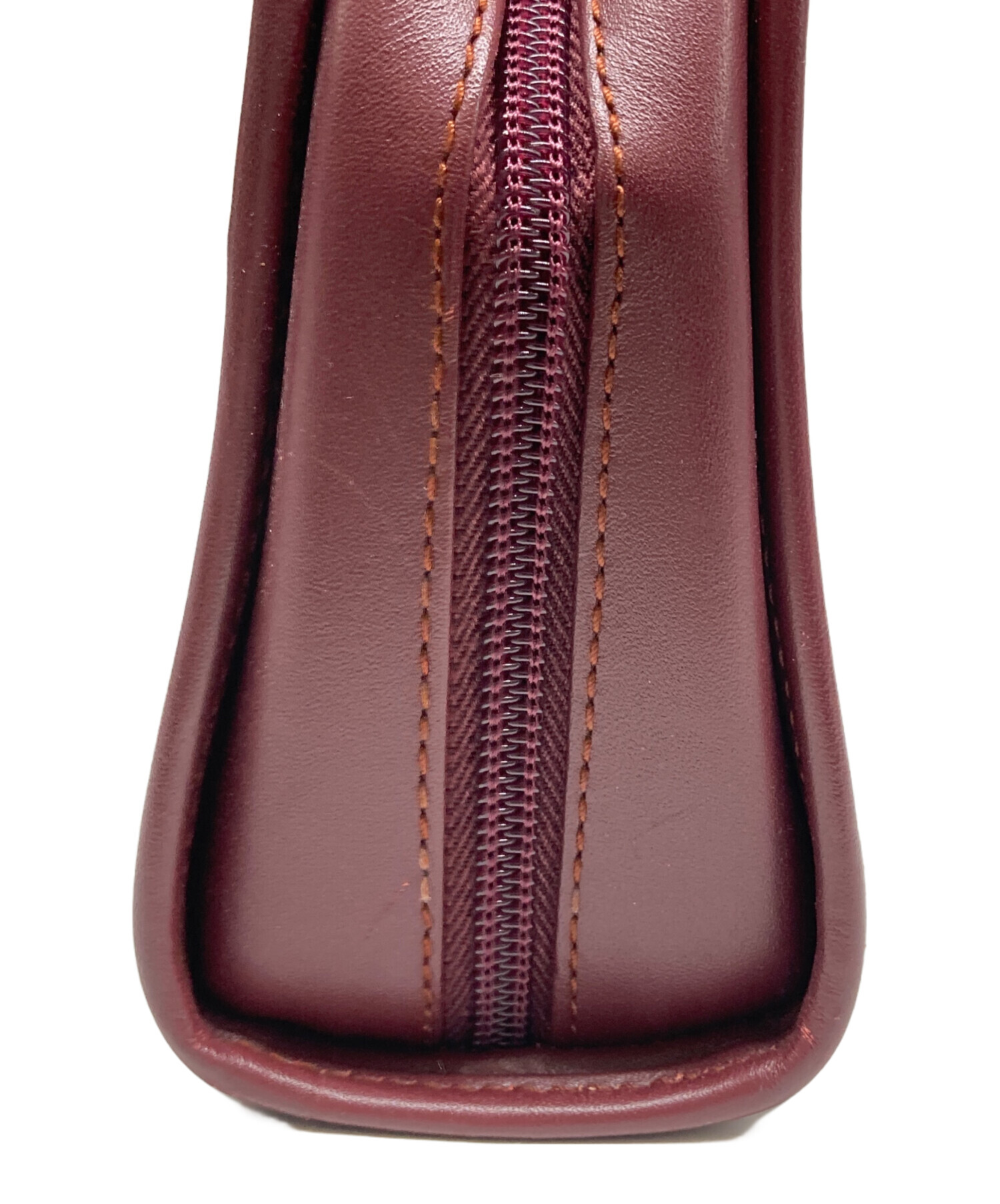 中古・古着通販】Cartier (カルティエ) クラッチバッグ レッド