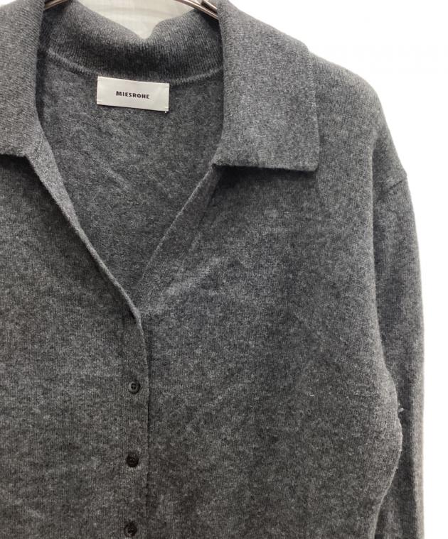 中古・古着通販】MIESROHE (ミースロエ) オープンカラーデザイン