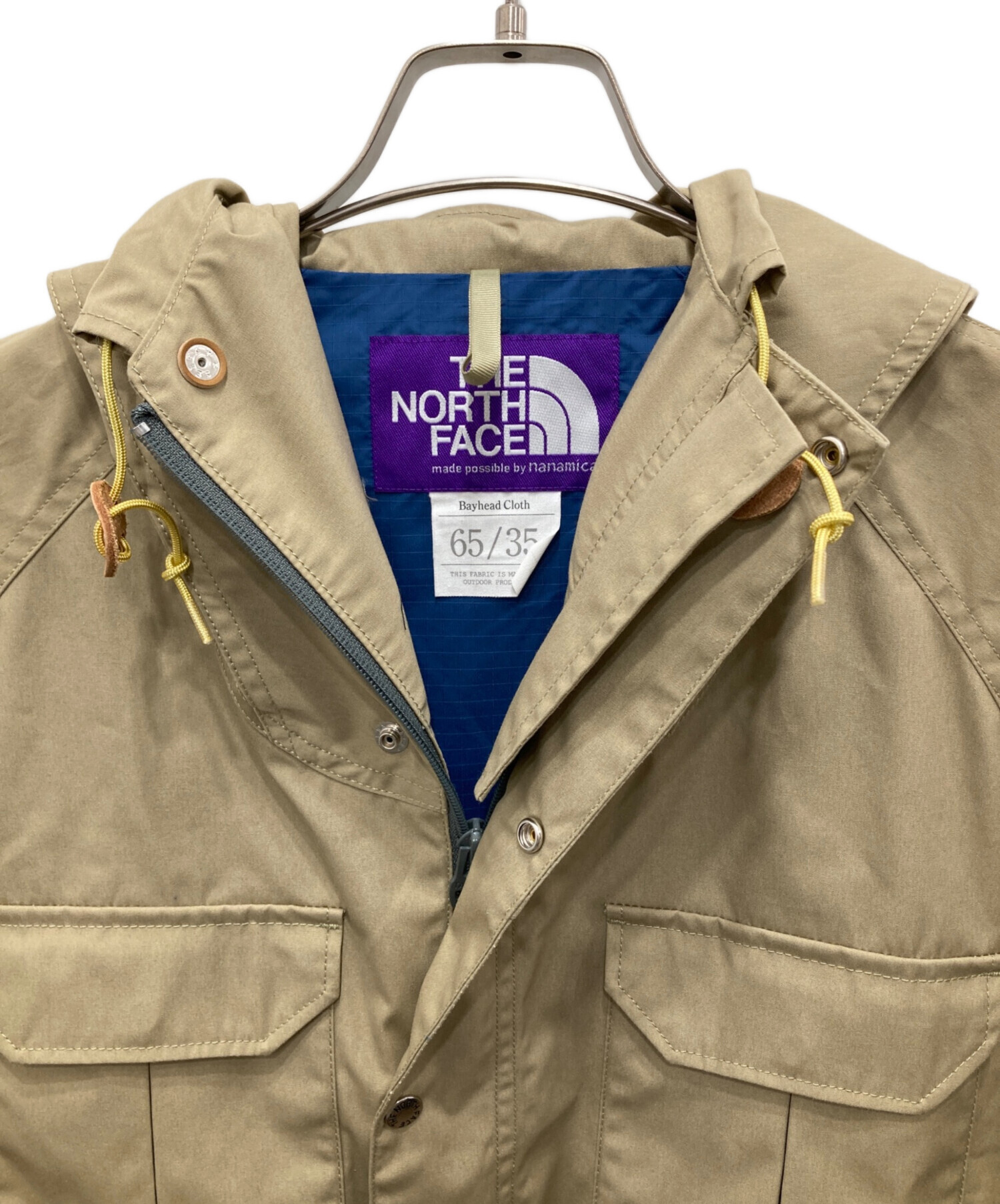 ザ ノースフェイス パープルレーベル 65/35 マウンテンパーカ S ベージュ THE NORTH FACE PURPLE LABEL (ザ ノースフェィス パープル