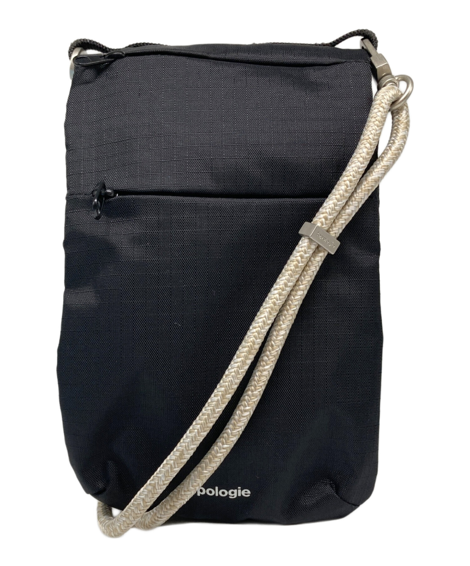 【タグ付き新品未使用】topologie ブラック サコッシュ　年末価額‼️ 中古・古着通販】TOPOLOGIE (トポロジー) フォンサコッシュ ブラック