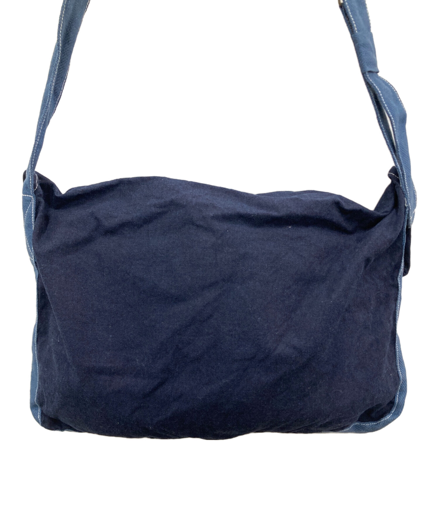 中古・古着通販】Denham (デンハム) ショルダーバッグ ブルー 