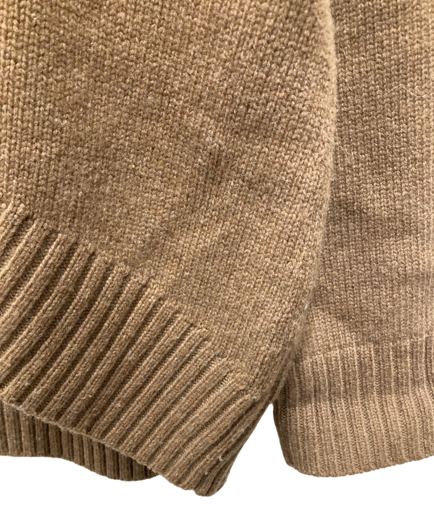 中古・古着通販】CINOH (チノ) ハイネックニット ブラウン サイズ:38