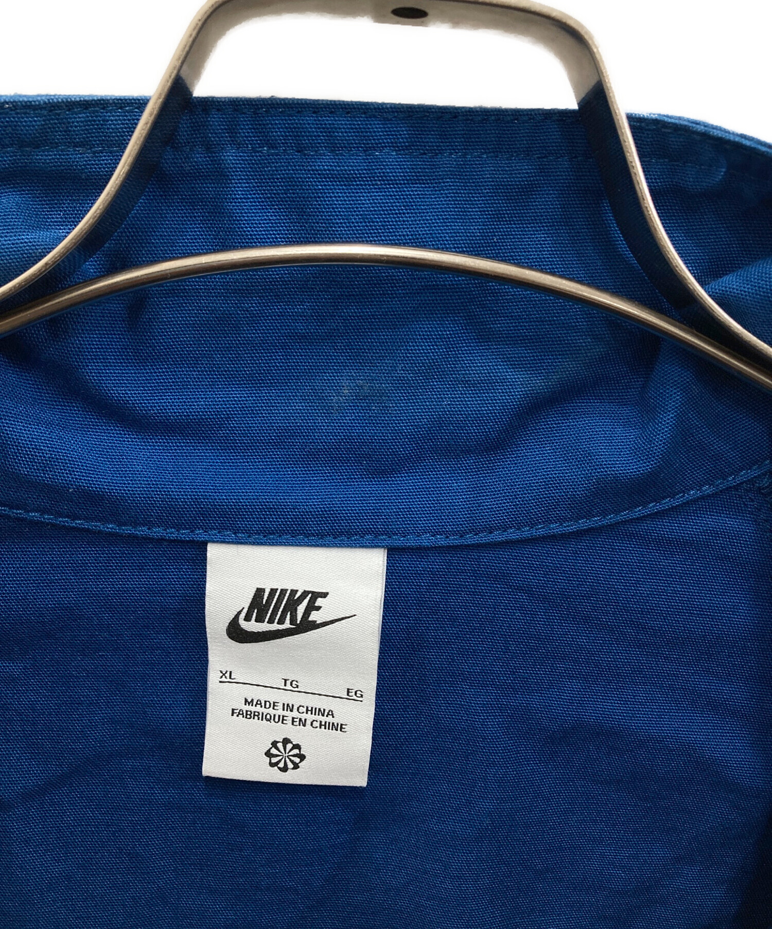 中古・古着通販】NIKE (ナイキ) ハーフジップキャンバスジャケット 