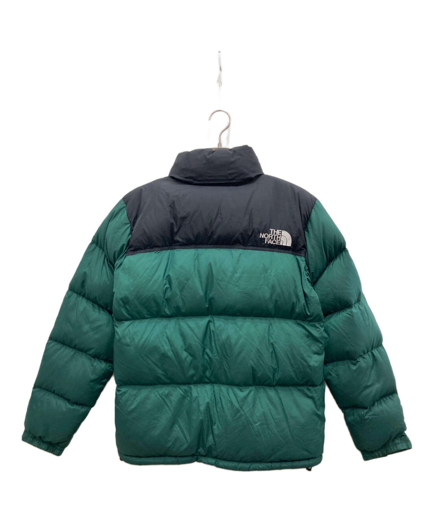 THE NORTH FACE 「THE FACE」 ダウンジャケット M グリーン レディース
