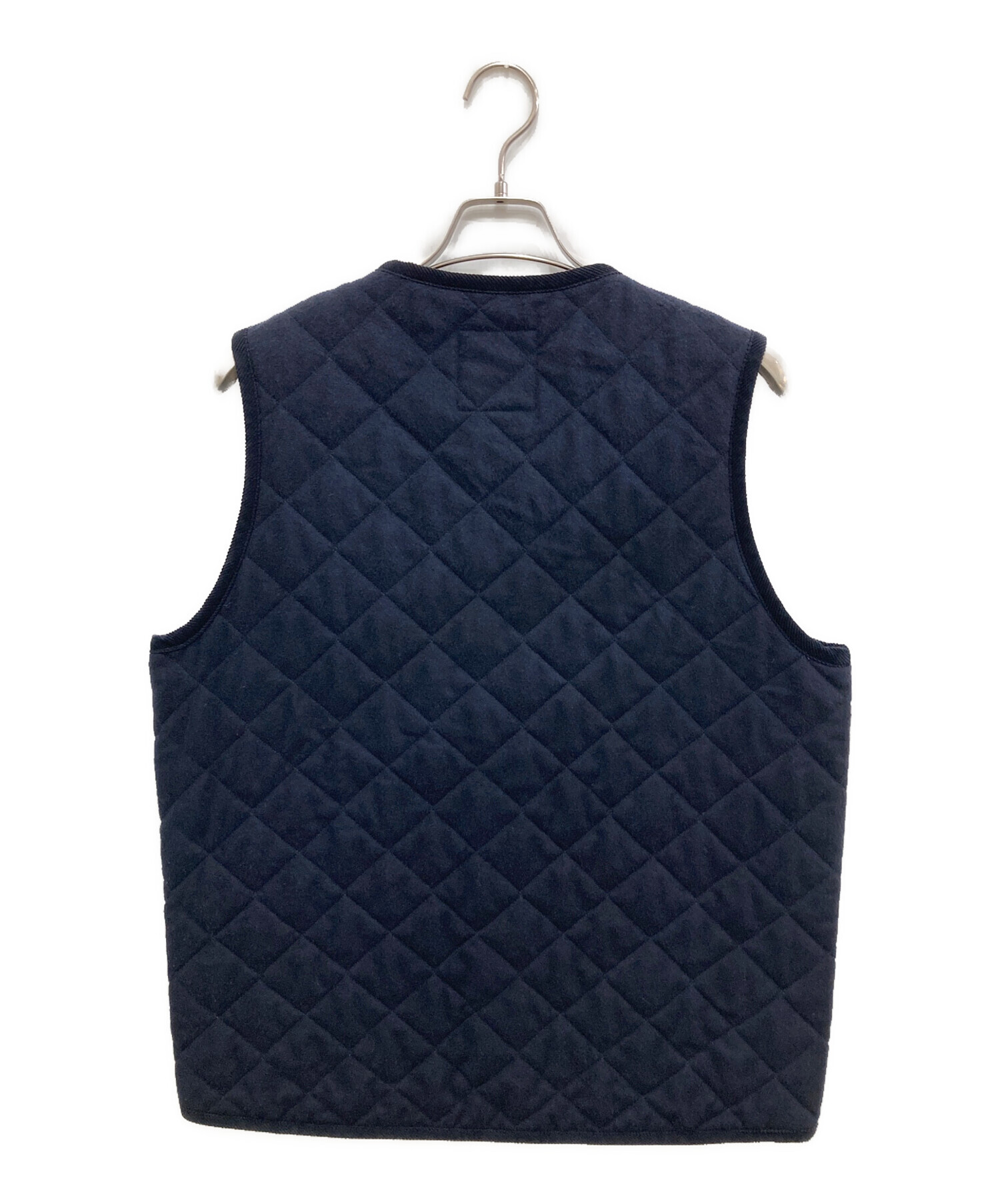中古・古着通販】LAVENHAM (ラベンハム) ウールキルティングベスト 