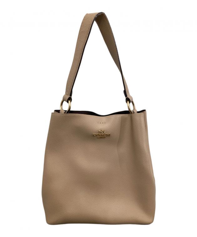 中古・古着通販】COACH (コーチ) タウンバケットバッグ ベージュ 