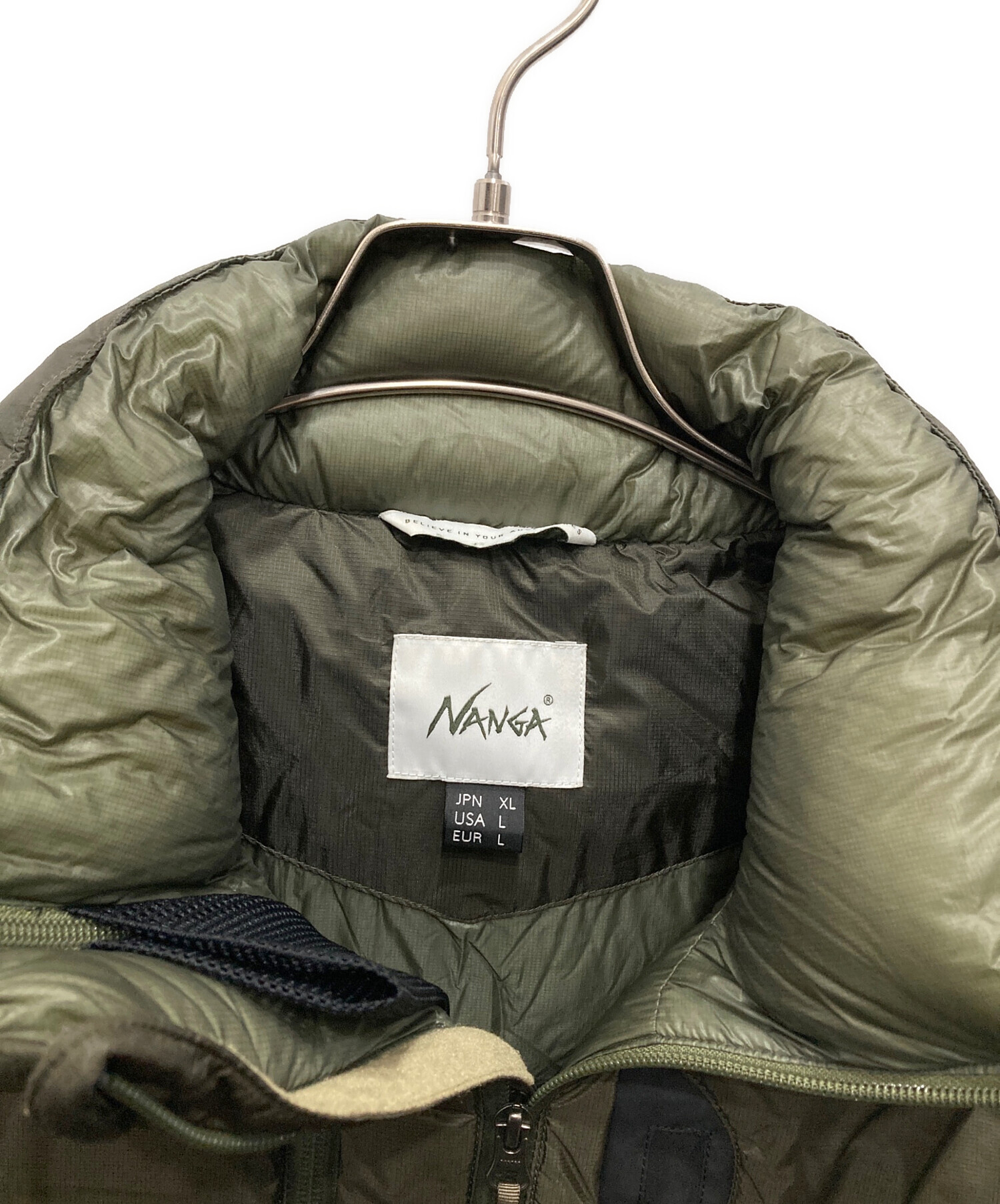 中古・古着通販】NANGA (ナンガ) AURORA LIGHT DOWN JACKET カーキ 