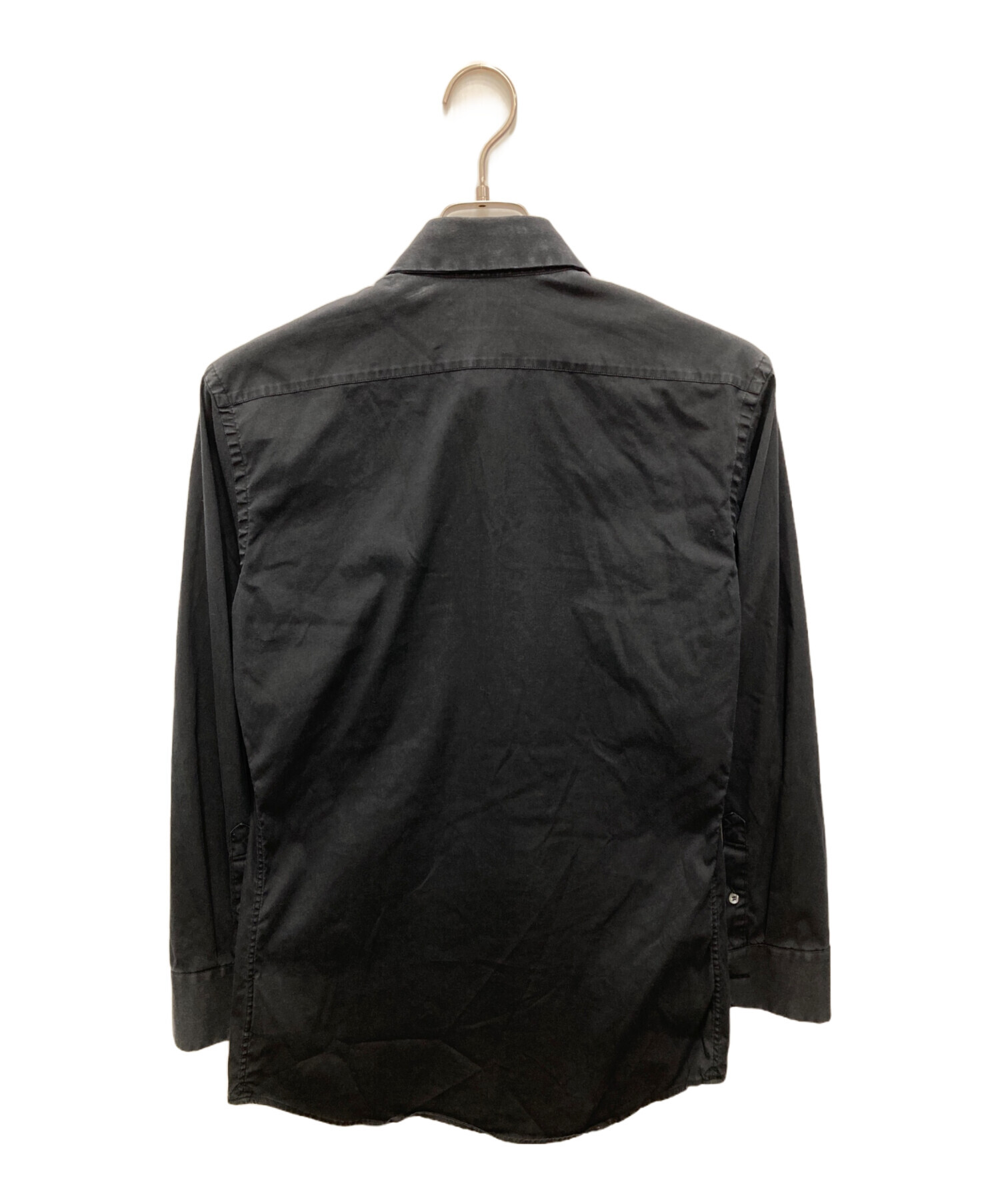 中古・古着通販】PRADA (プラダ) 長袖シャツ ブラック サイズ:39