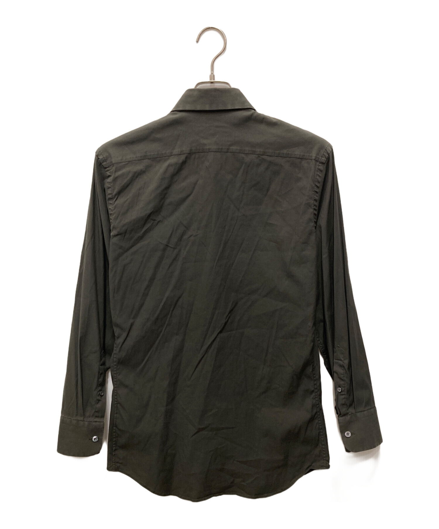 中古・古着通販】PRADA (プラダ) 長袖シャツ オリーブ サイズ:38