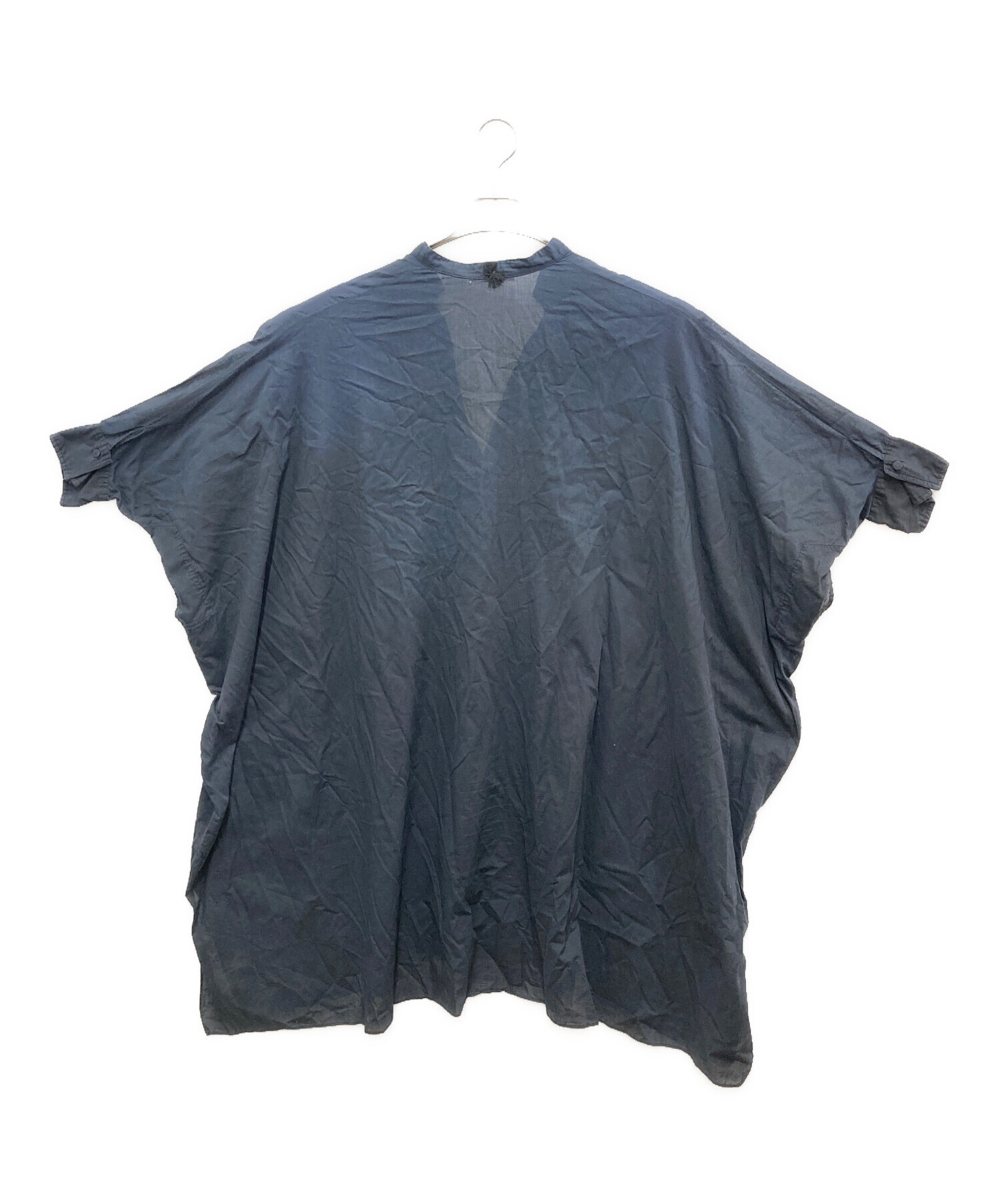 ハウスオブロータス ネイビー 半袖 ロングワンピース