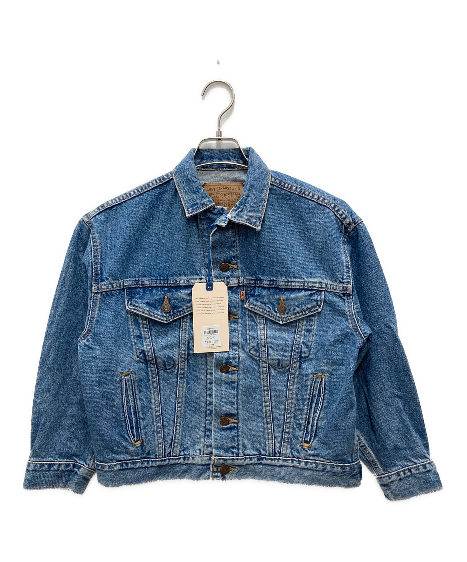 中古・古着通販】LEVI'S (リーバイス) 94年製デニムジャケット ブルー