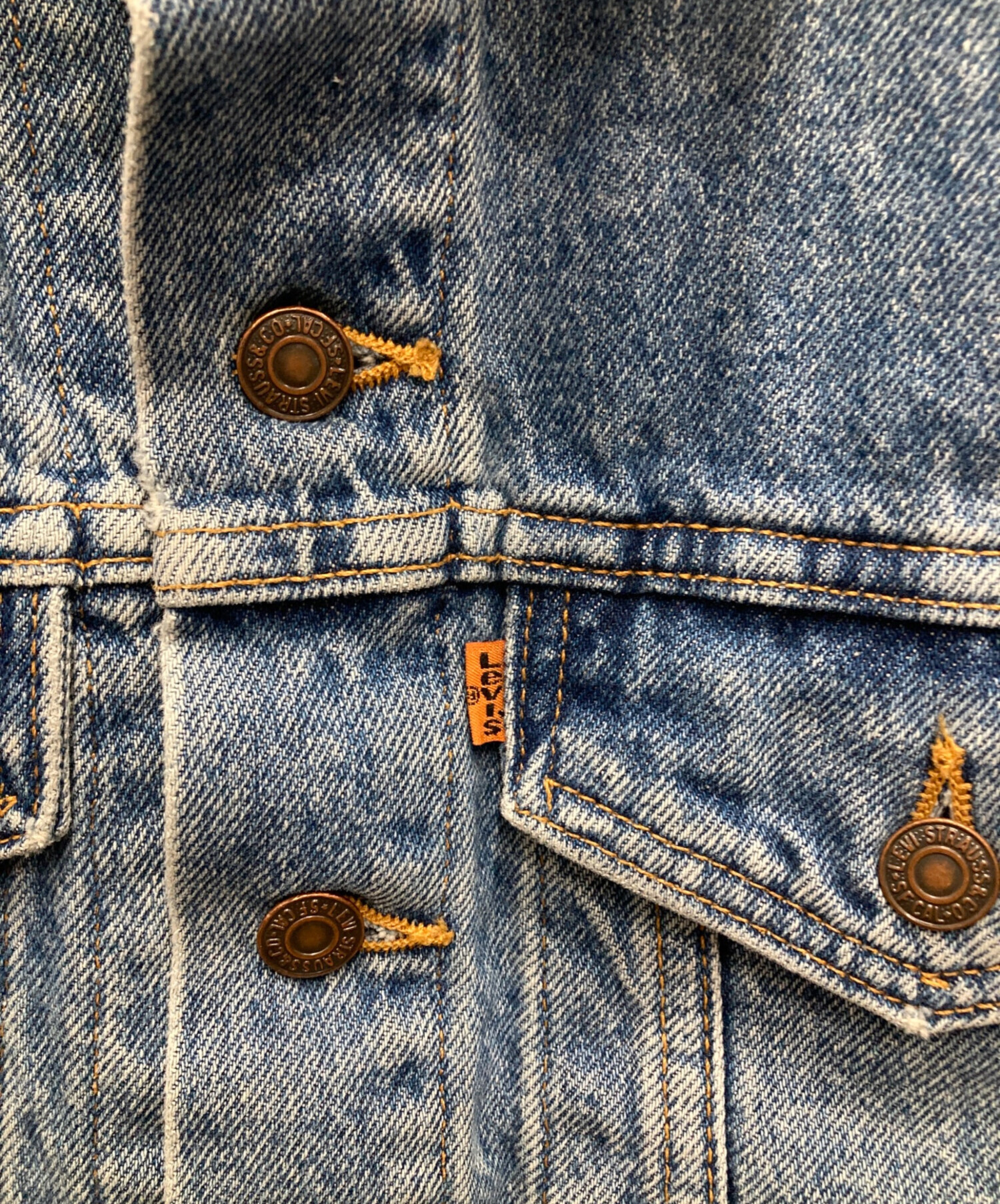中古・古着通販】LEVI'S (リーバイス) 94年製デニムジャケット ブルー