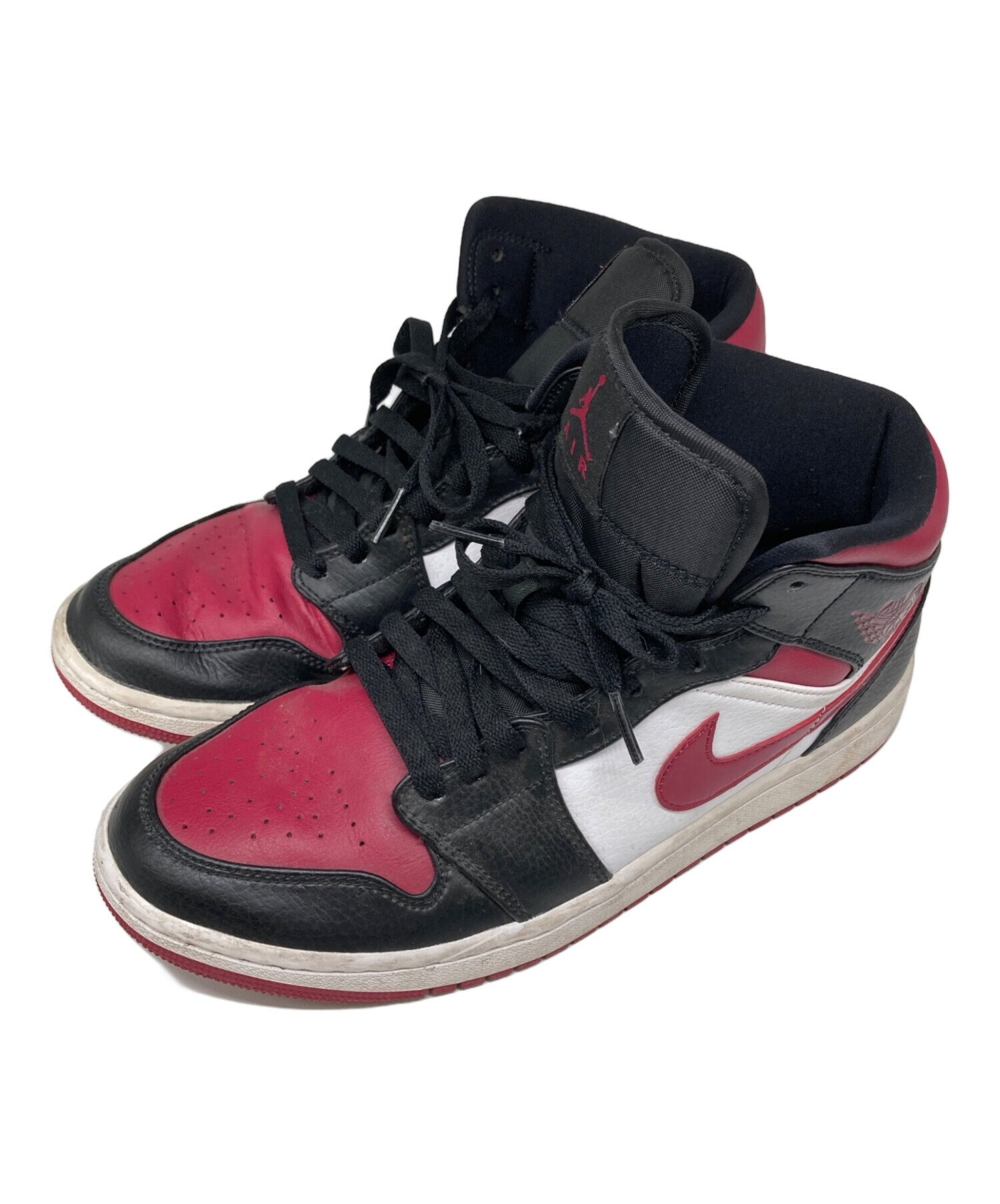 中古・古着通販】NIKE (ナイキ) AIR JORDAN 1 MID ブラック×パープル 