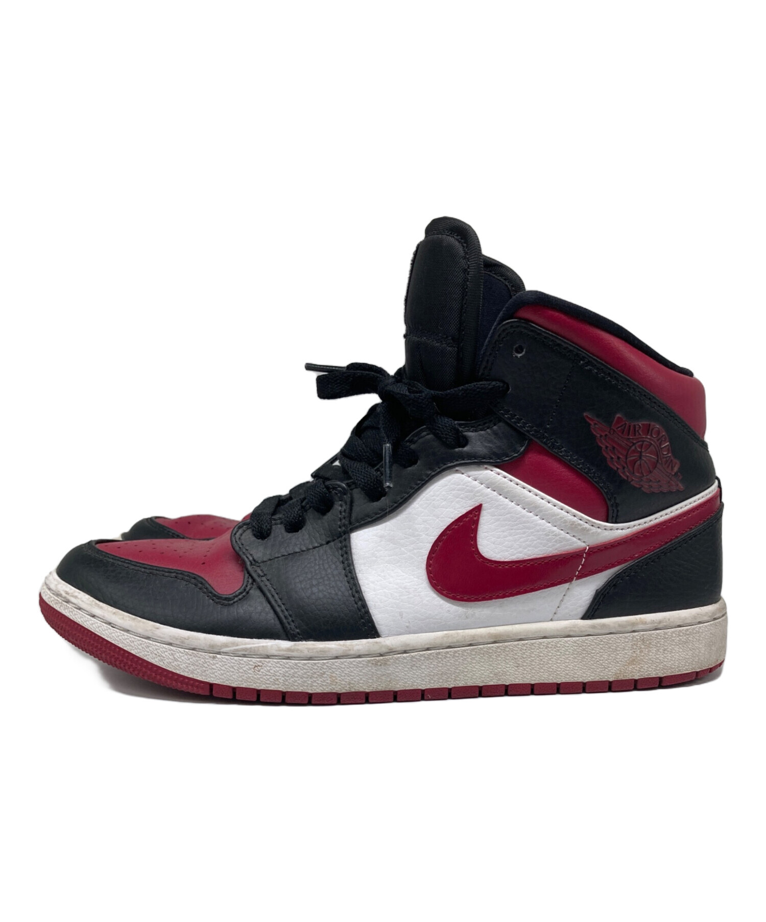 中古・古着通販】NIKE (ナイキ) AIR JORDAN 1 MID ブラック×パープル 