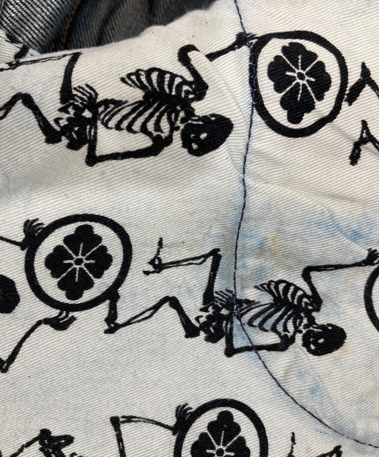 EVISU エヴィス　YAMANE ヤマネ 白カモメ 中古・古着通販】EVISU (エヴィス) YAMANE (ヤマネ) Lot0014 カモメ