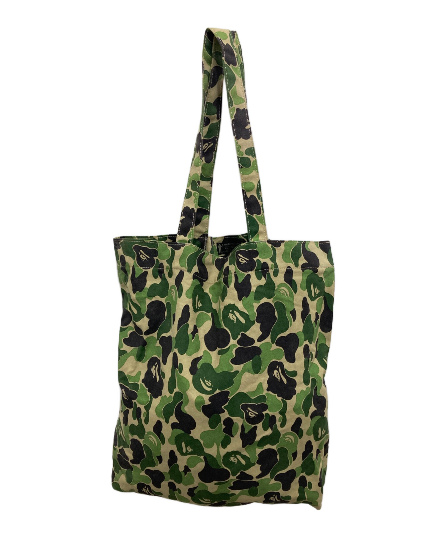 アベイシングエイプ A BATHING APE × KAWSトートバッグ 中古・古着通販】A BATHING APE (ア ベイシング エイプ) トートバッグ