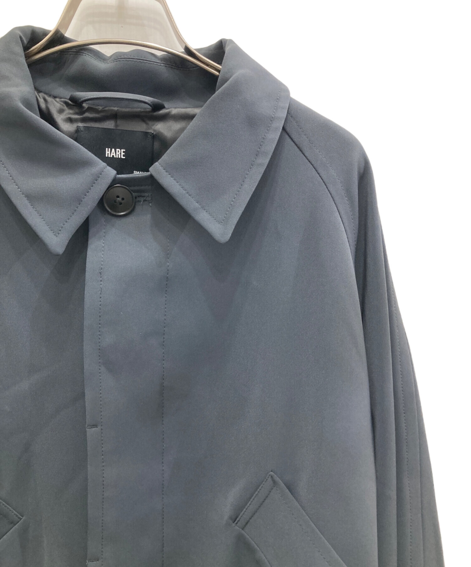 中古・古着通販】HARE (ハレ) DABO ルーズショートブルゾン ブラック
