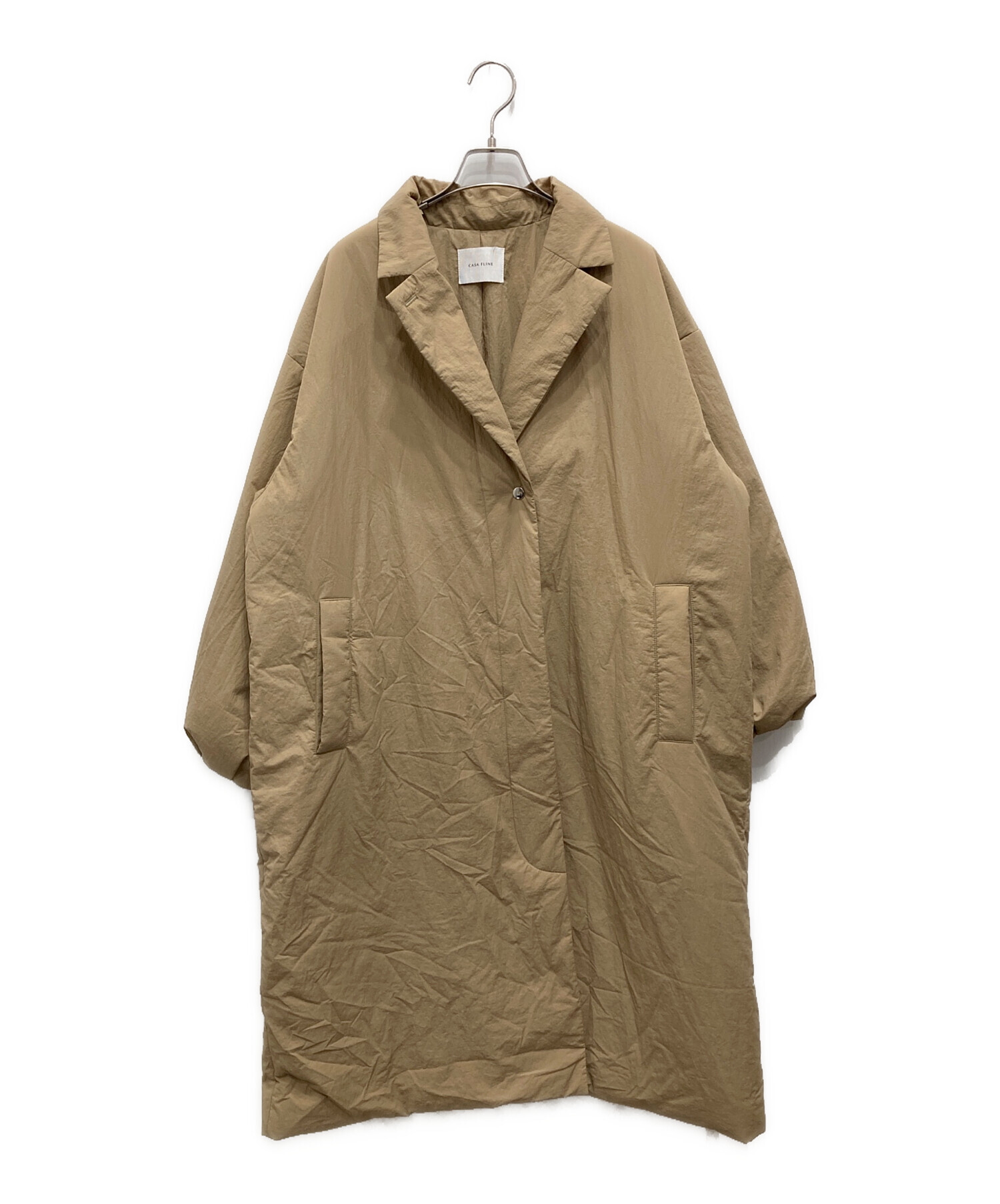 CASA FLINE / カーサフライン | フードマフラー付き 中綿 コート