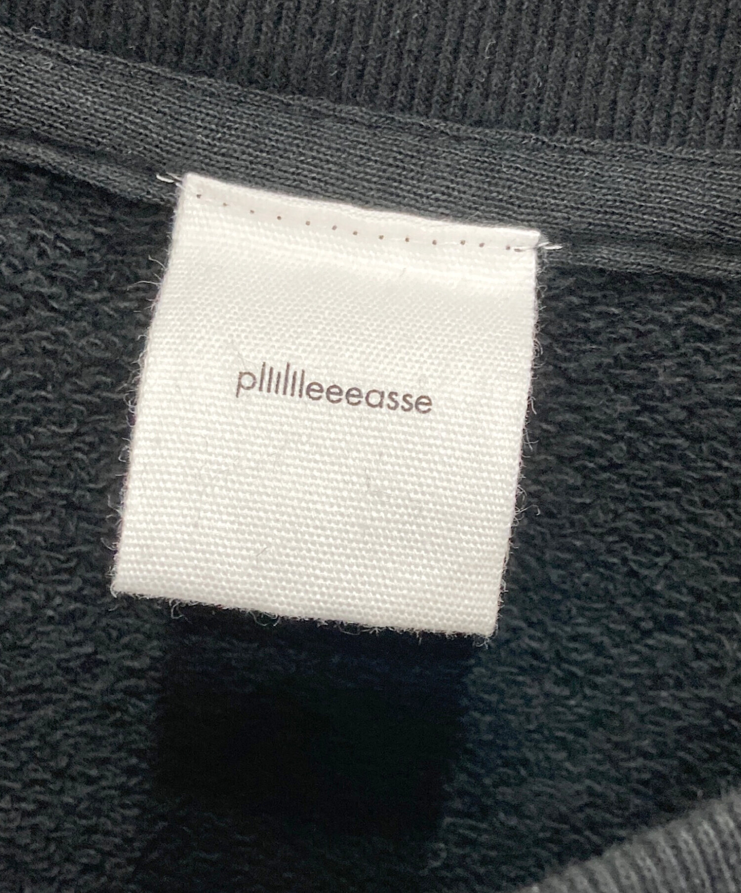 中古・古着通販】plllllleeeasse (プリーズ) Crewneck Sweatshirt 