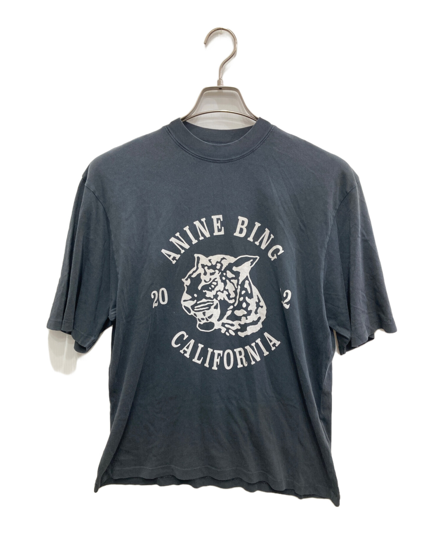 中古・古着通販】ANINE BING (アニン ビン) AVI TEE COLLEGIATE グレー