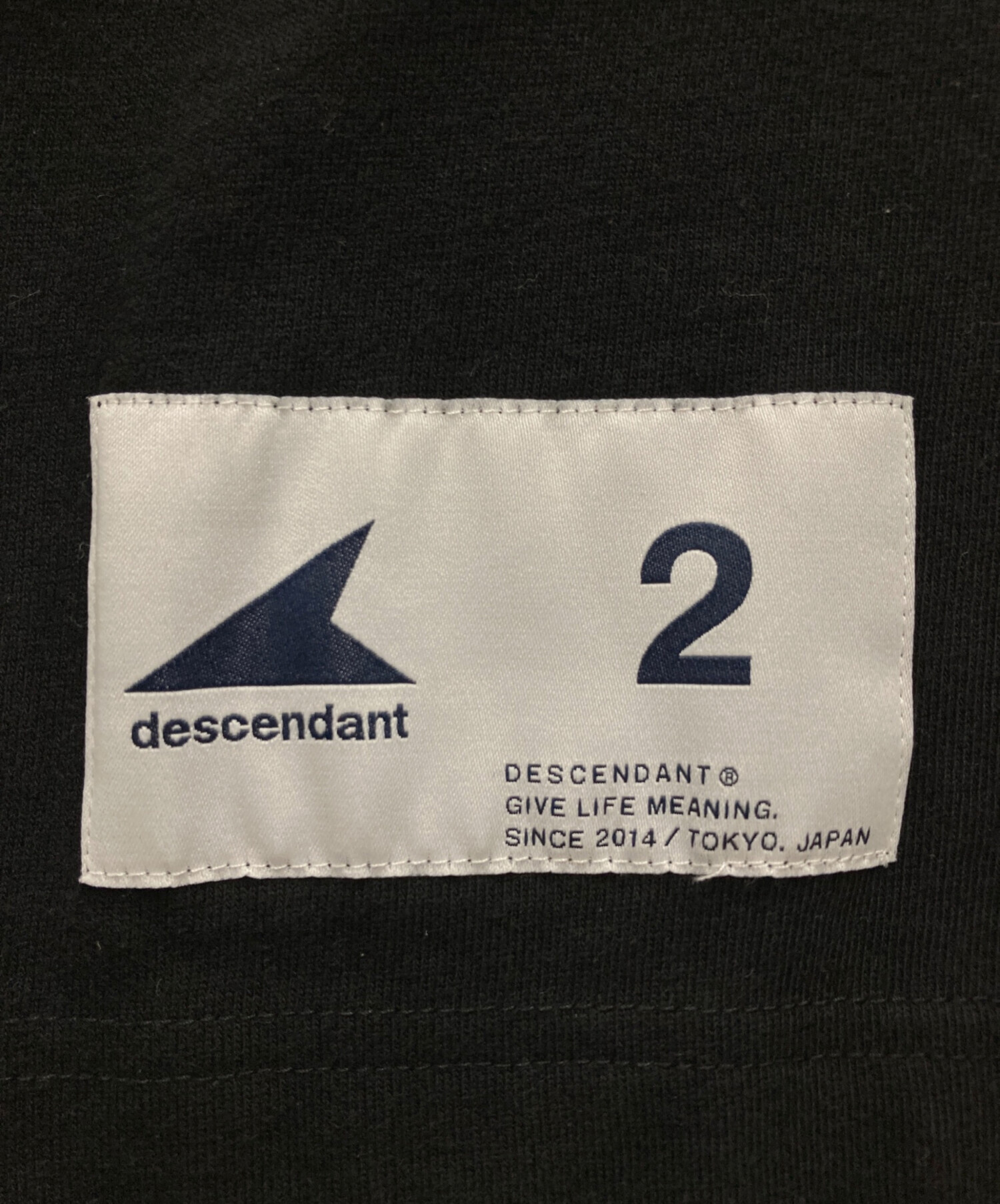 中古・古着通販】DESCENDANT (ディセンダント) SHIP SS ブラック