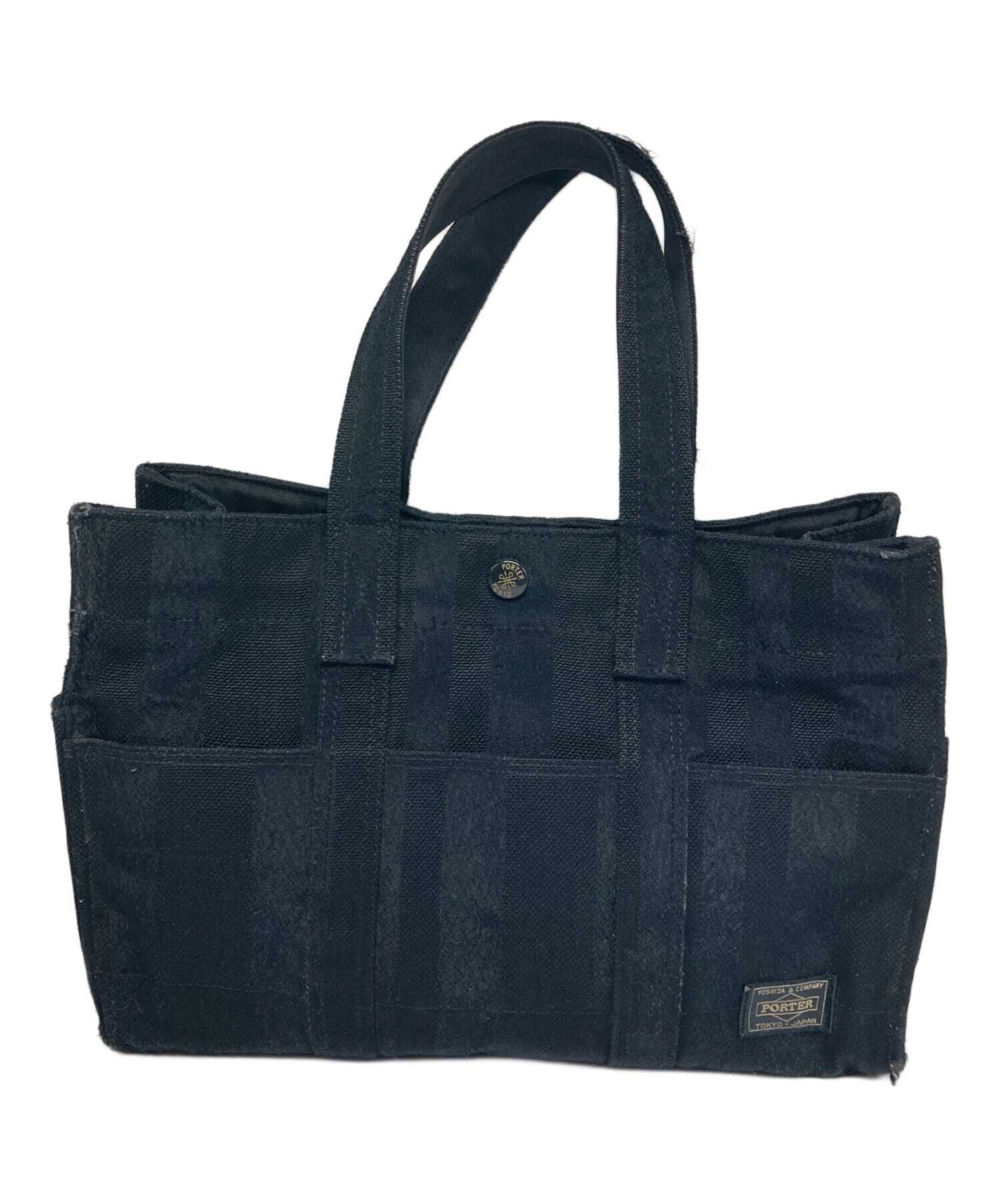 中古・古着通販】PORTER (ポーター) TANGO BLACK TOTE BAG(S) ブラック 