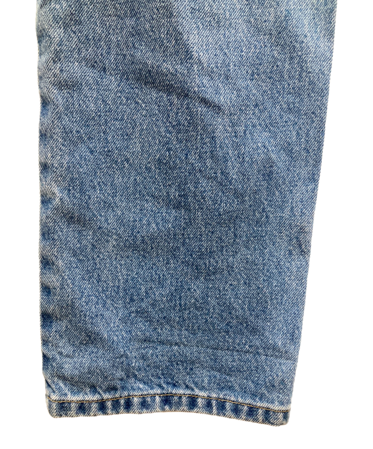 神サイズ カーハート ダック地 デニムパンツ W32 L30 裏地