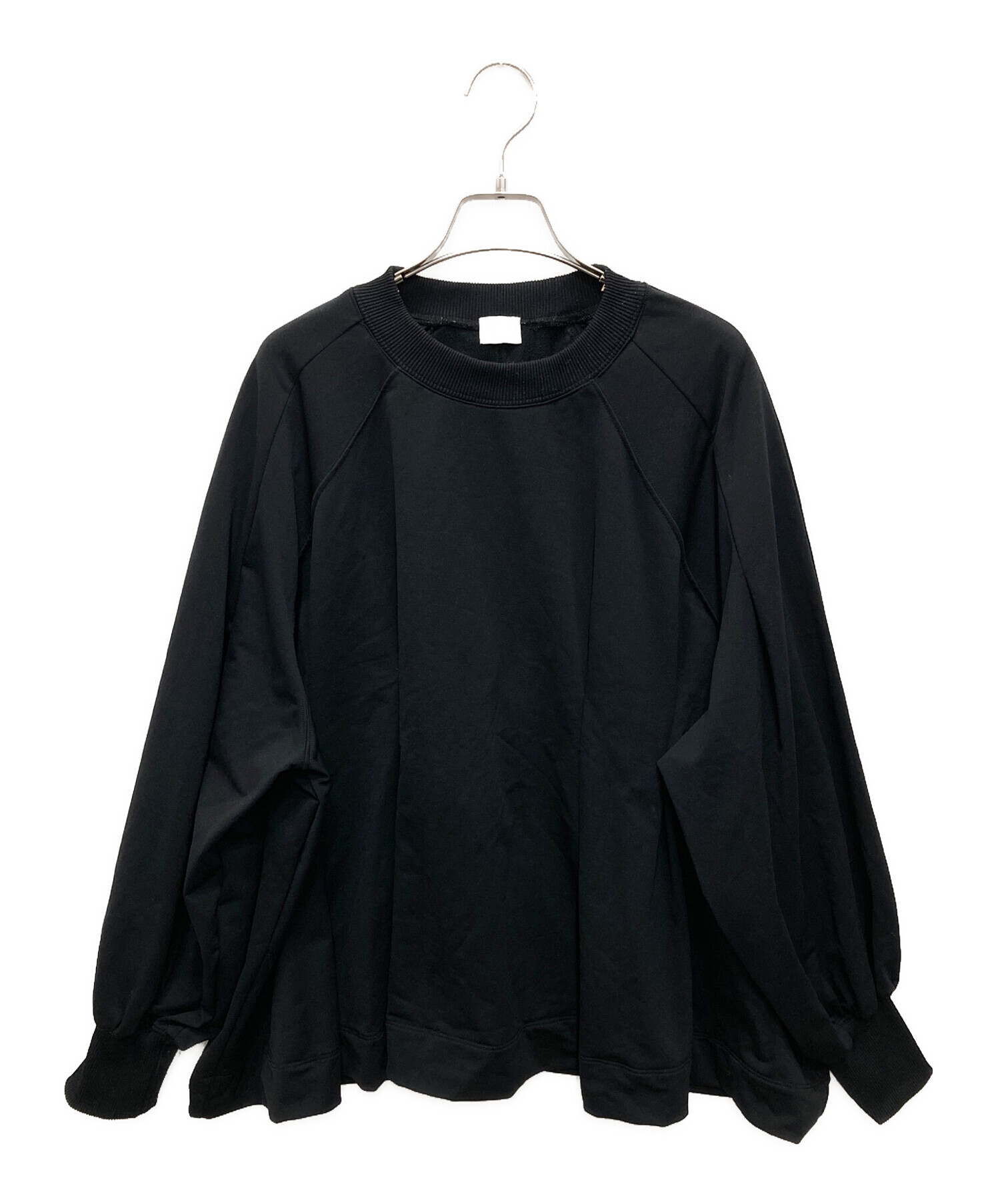 中古・古着通販】MANOF (マノフ) WAIST TUCK VOLUME SLEEVE SWEAT 